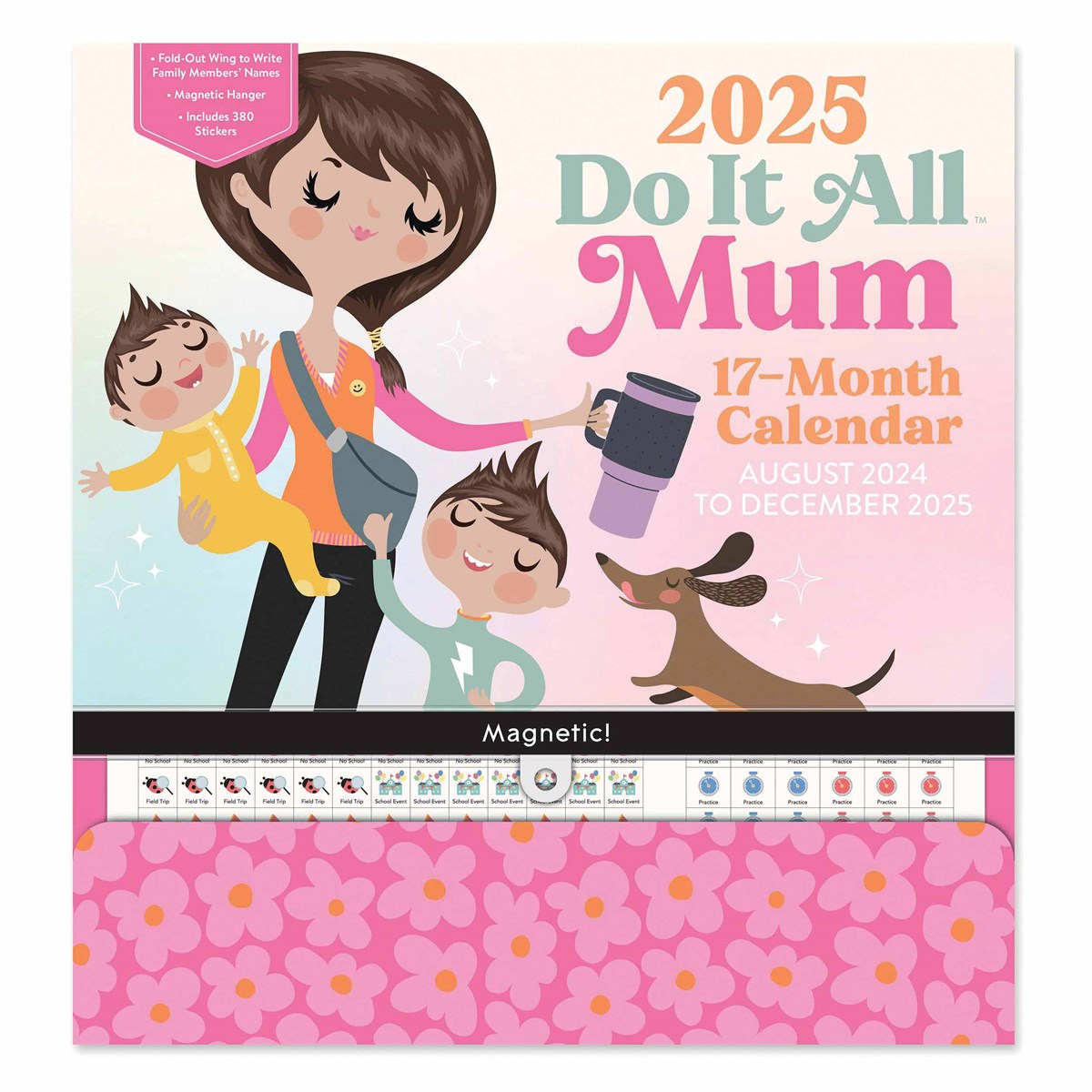 2025 Mom Do It All Family Planner - Deluxe Wall Calendar