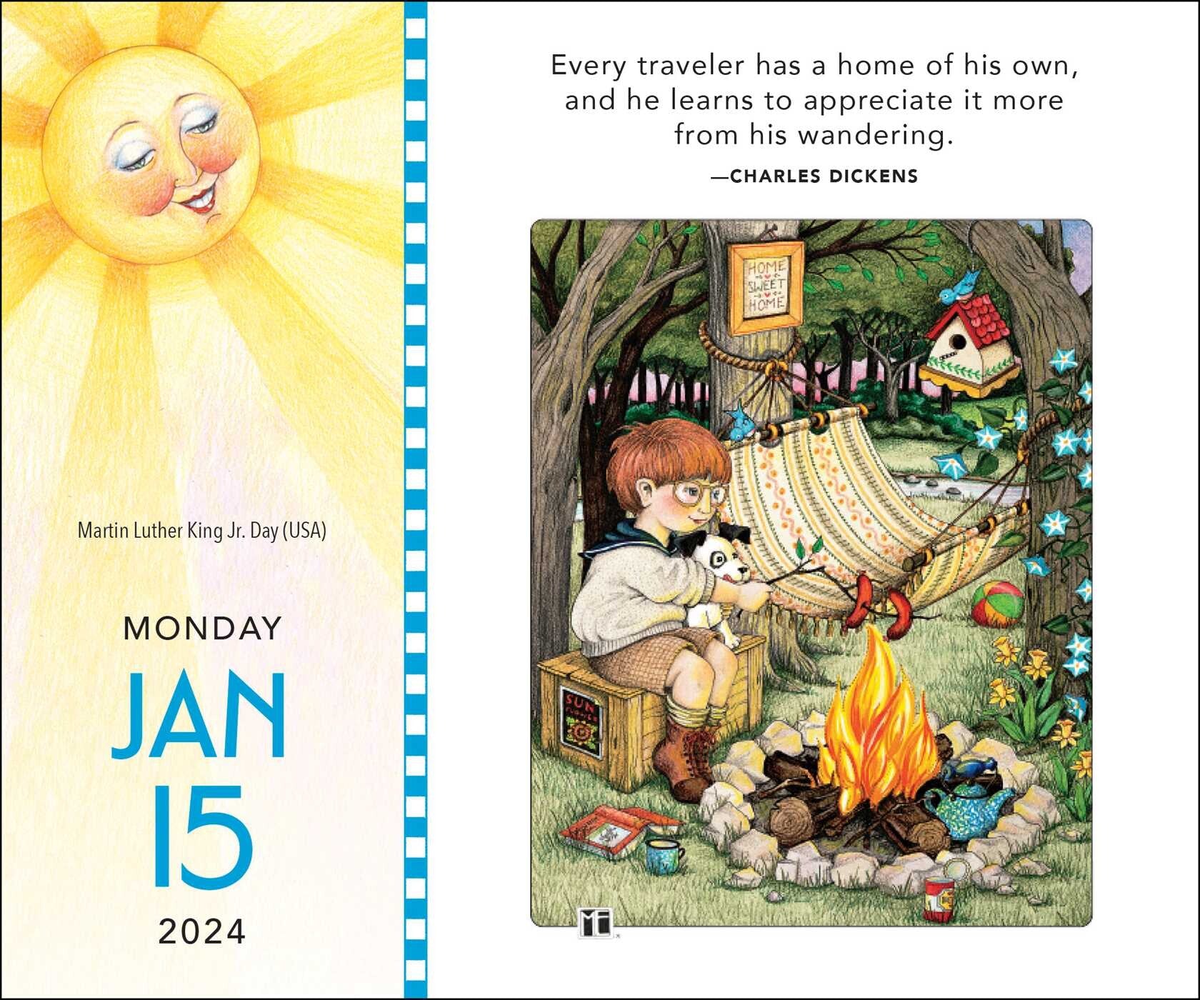 2024 Mary Engelbreit's - Boxed Page-A-Day Calendar  SOLD OUT