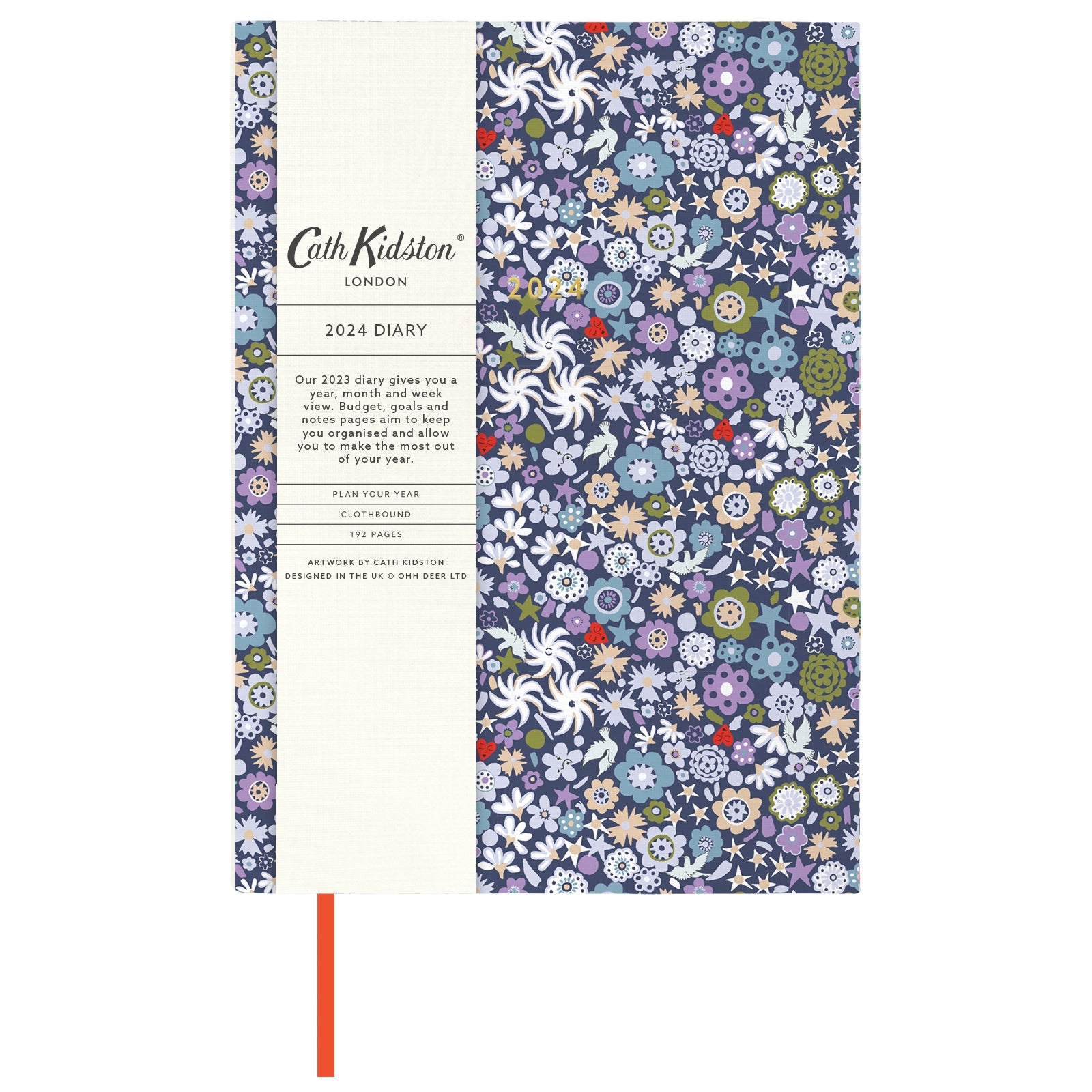 2024 Artist Ditsy Rotary - Monthly & Weekly Diary/Planner  SOLD OUT