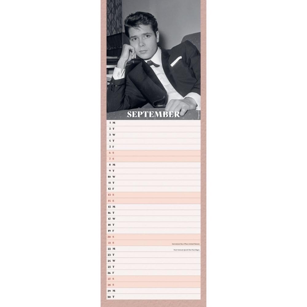 2025 Cliff Richard - Slim Wall Calendar