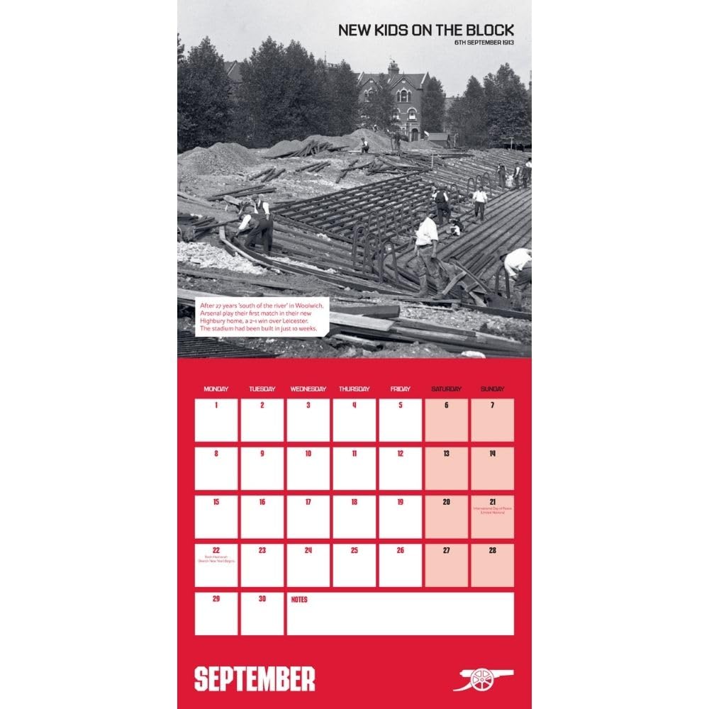 2025 Arsenal Fc Legends - Square Wall Calendar