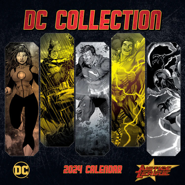 2024 Dc Comics - Square Wall Calendar  SOLD OUT