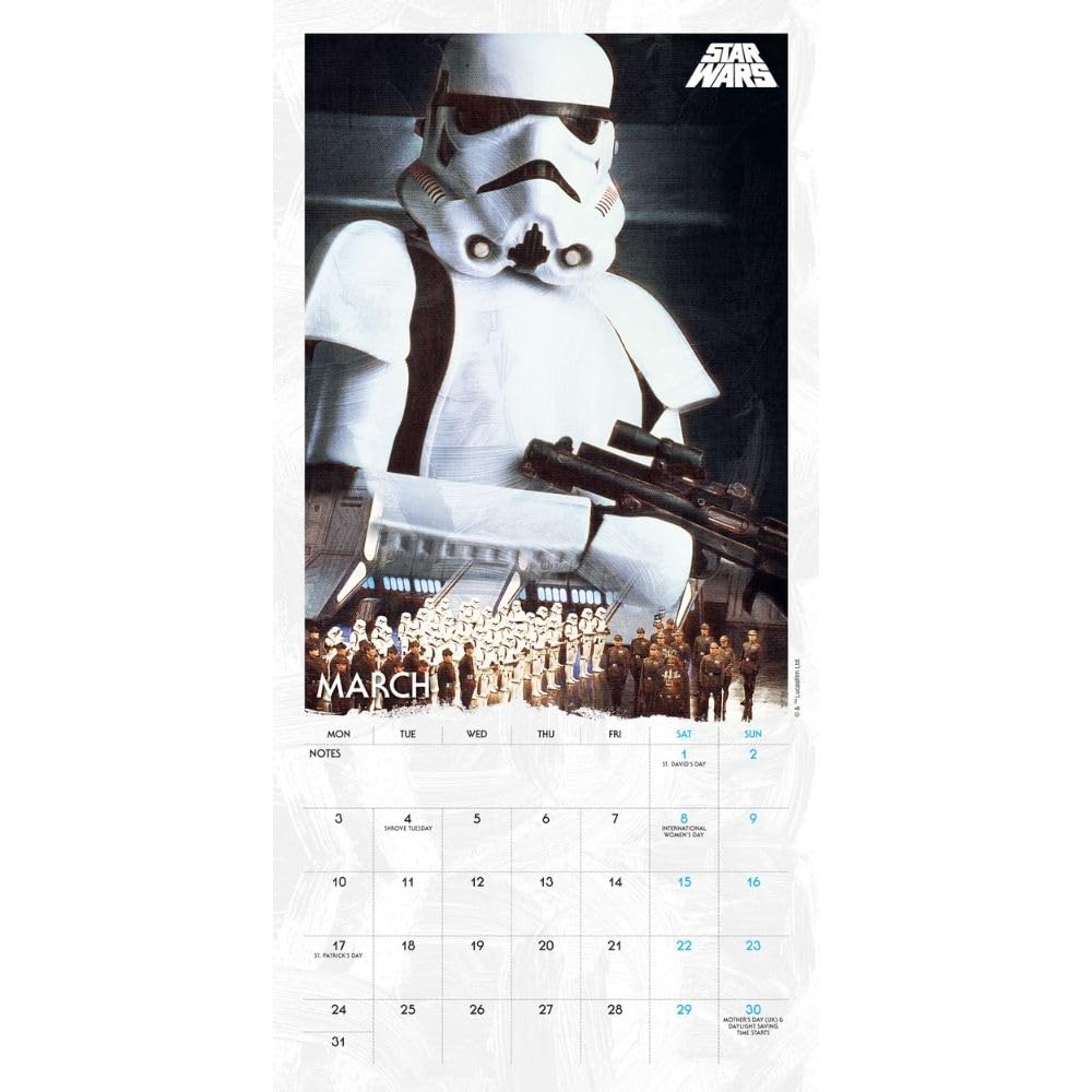 2025 Star Wars Classic - Mini Wall Calendar