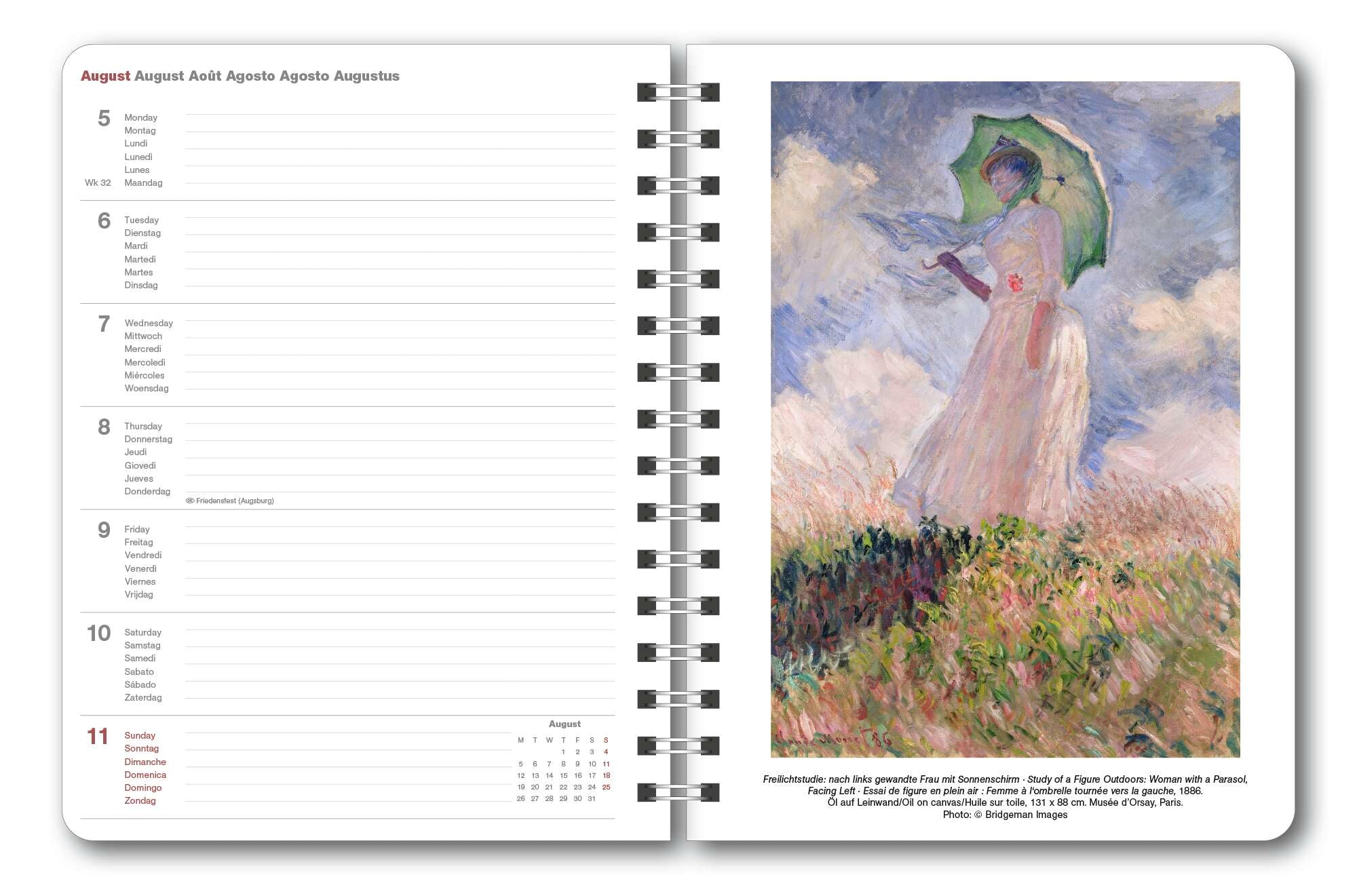 2024 Claude Monet - Bi-Weekly Diary/Planner  SOLD OUT