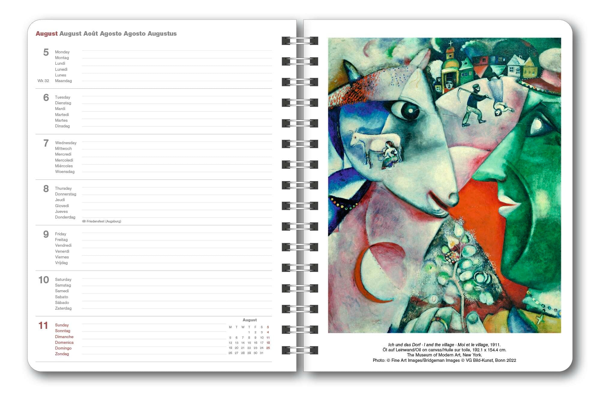 2024 Marc Chagall - Bi-Weekly Diary/Planner  SOLD OUT