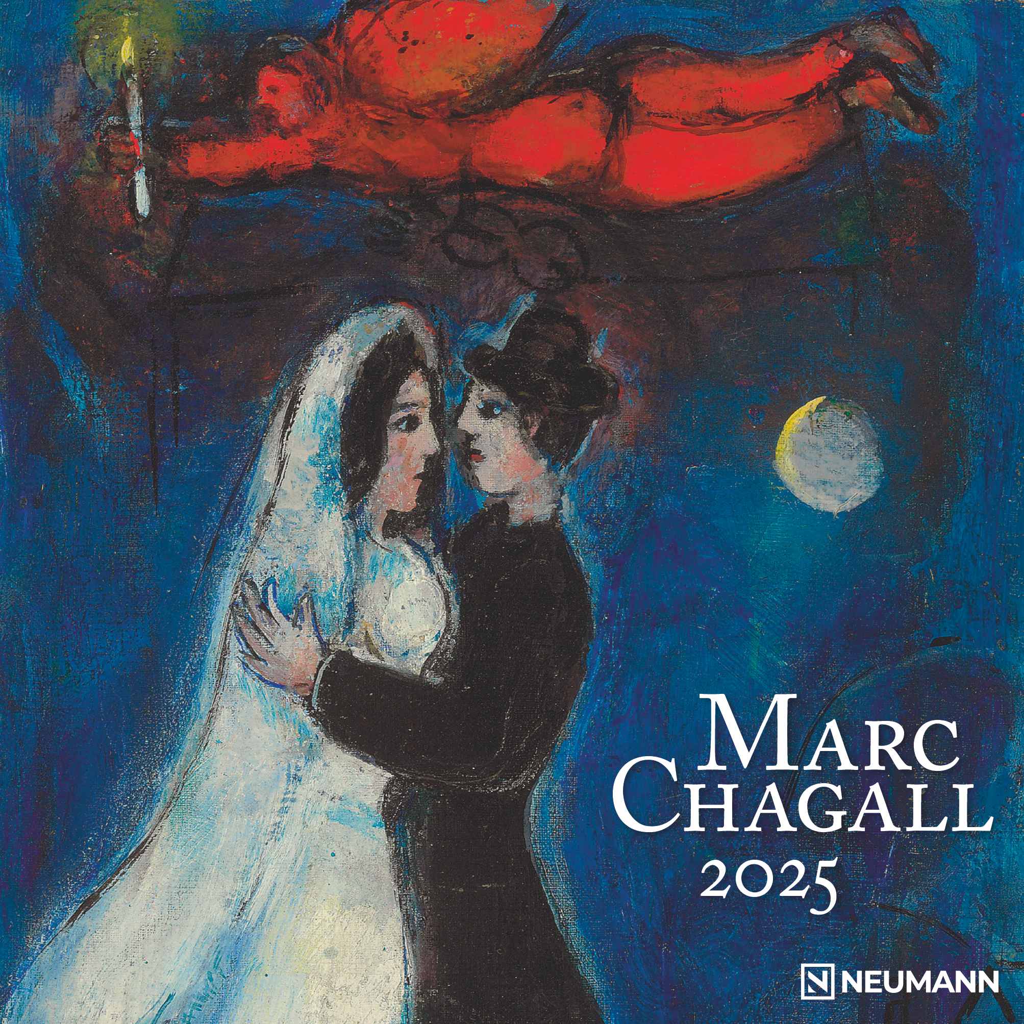 2025 Marc Chagall Square Wall Calendar