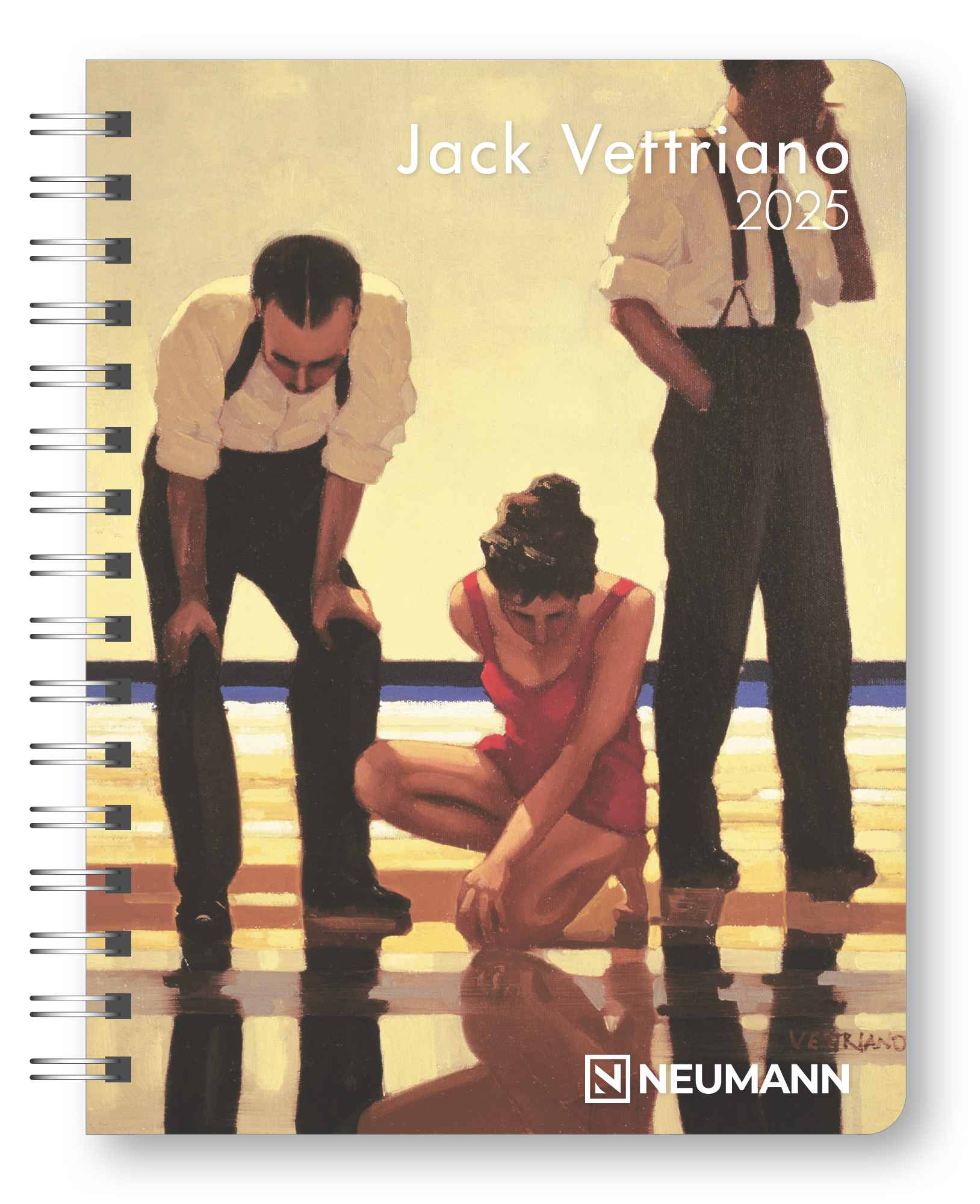 2025 Jack Vettriano - Weekly Diary/Planner