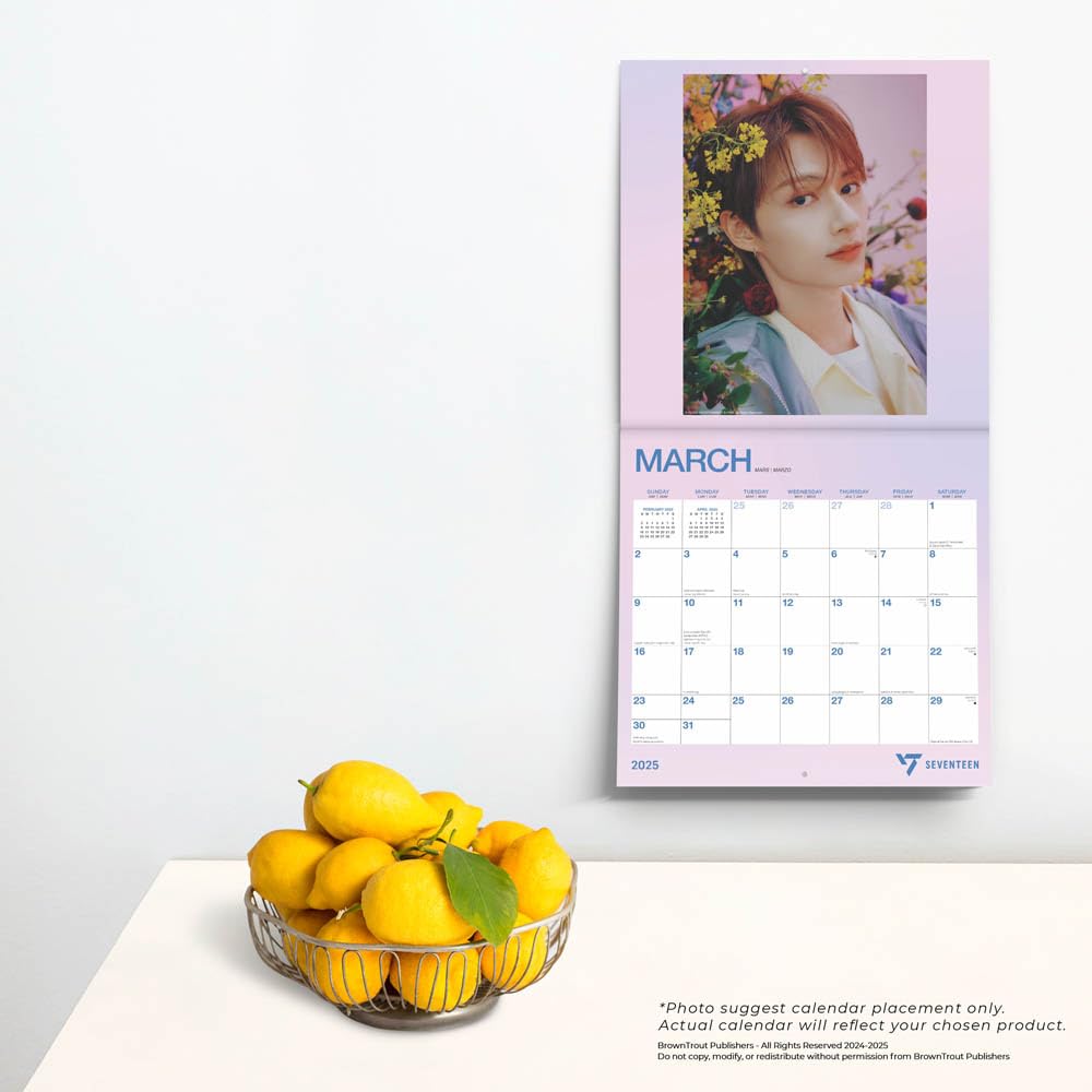 2025 Seventeen - Square Wall Calendar