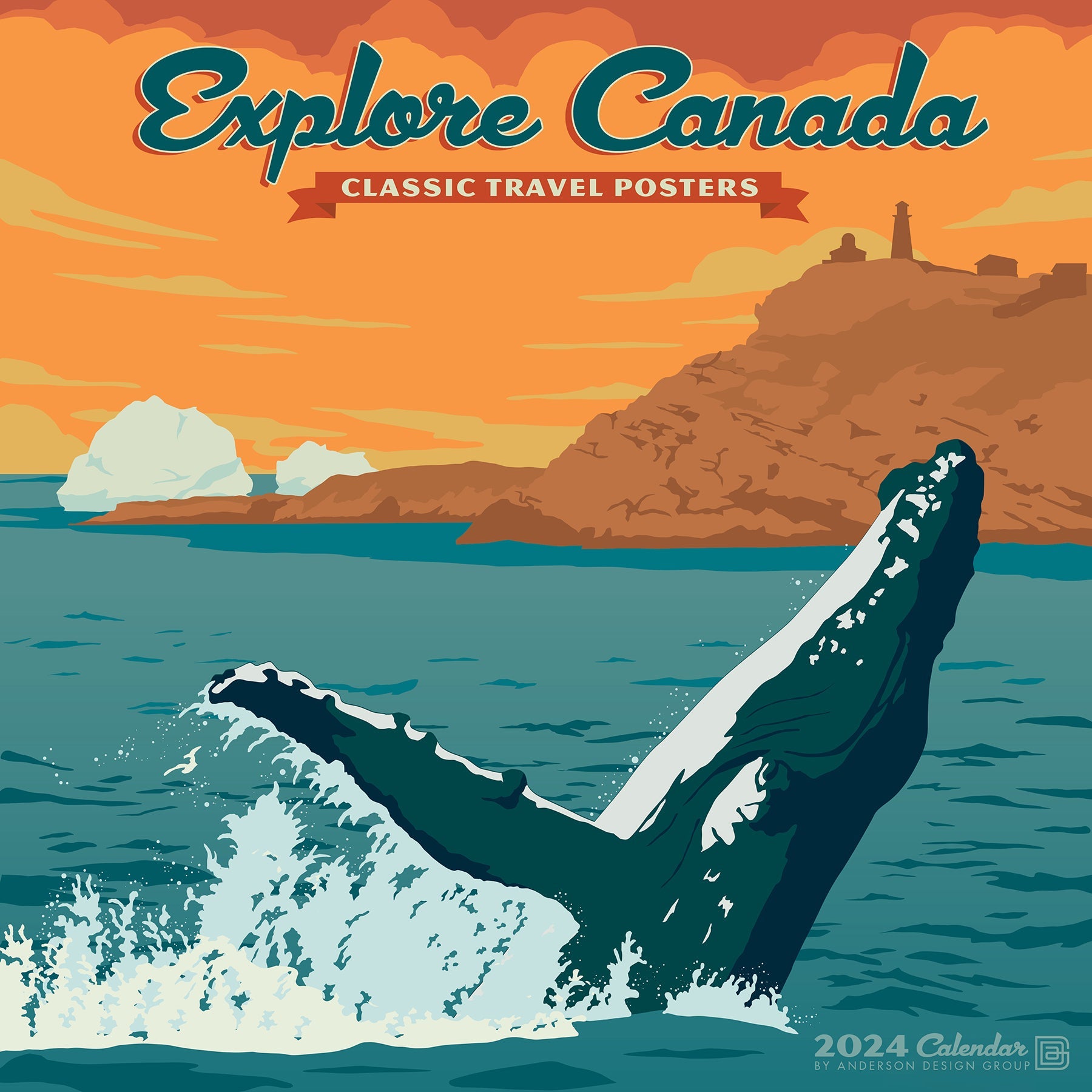 2024 Explore Canada (ADG) - Square Wall Calendar