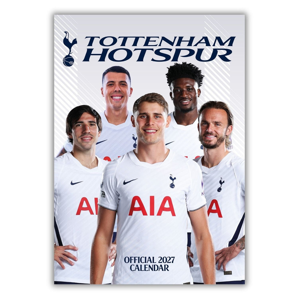 2027 Tottenham Hotspur FC - A3 Wall Calendar - cover