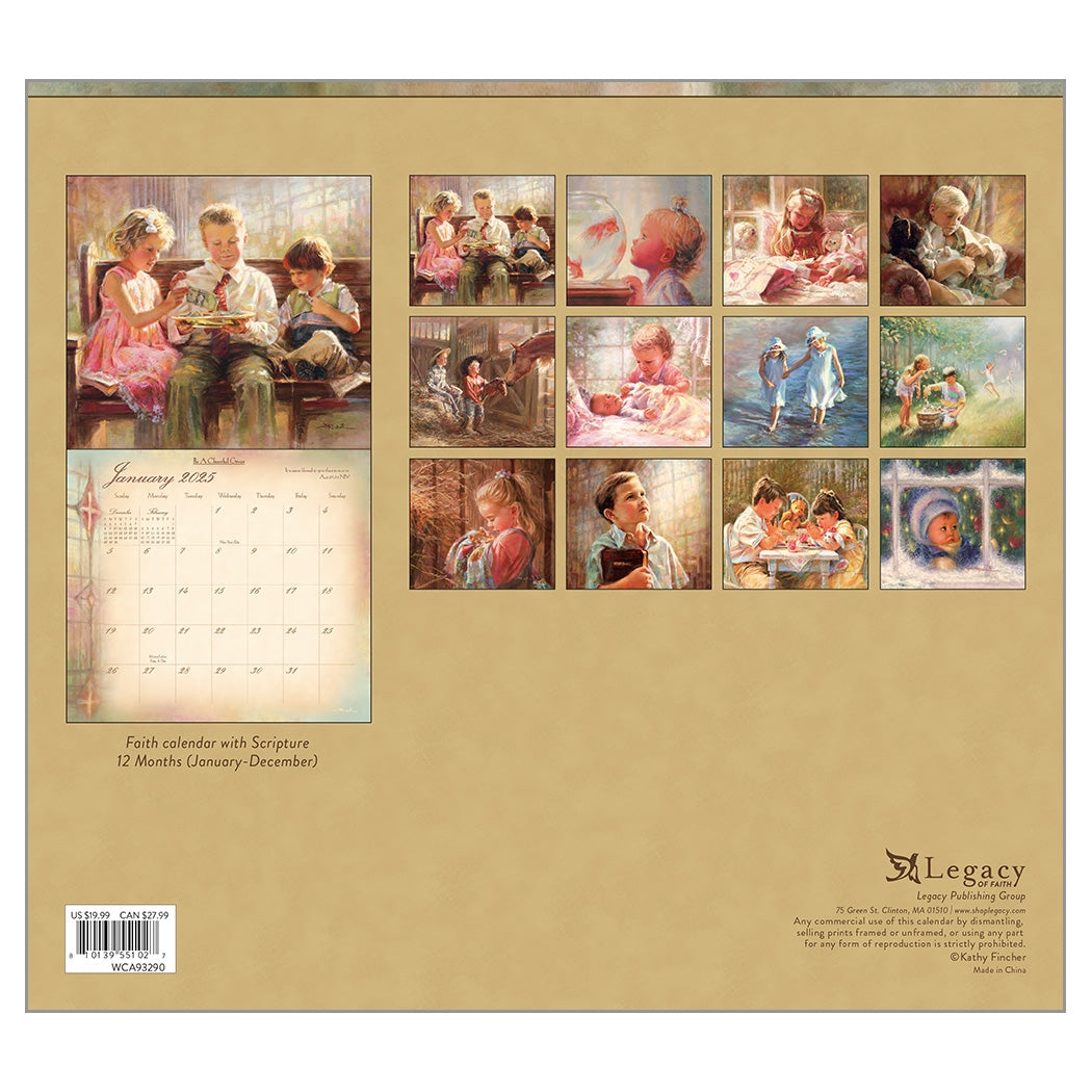 2025 Legacy Mama Says - Scripture - Deluxe Wall Calendar