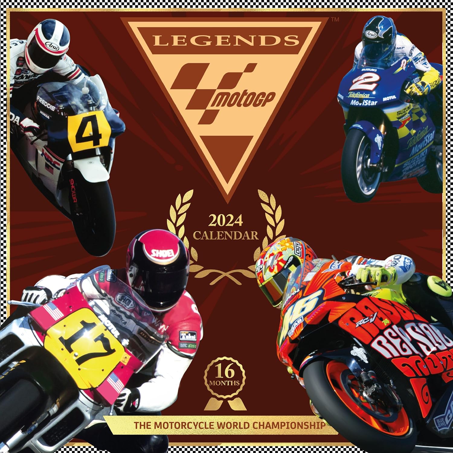 2024 Moto GP Legenda - Square Wall Calendar  SOLD OUT