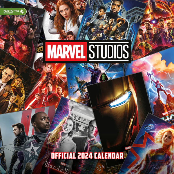 2024 Marvel Square Wall Calendar