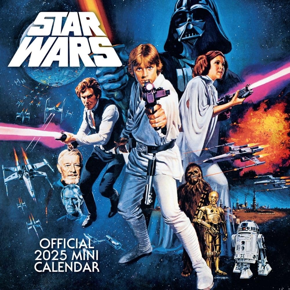 2025 Star Wars Classic - Mini Wall Calendar