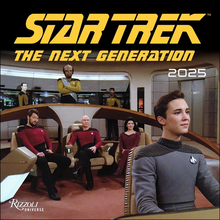 2025 Star Trek: The Next Generation - Square Wall Calendar