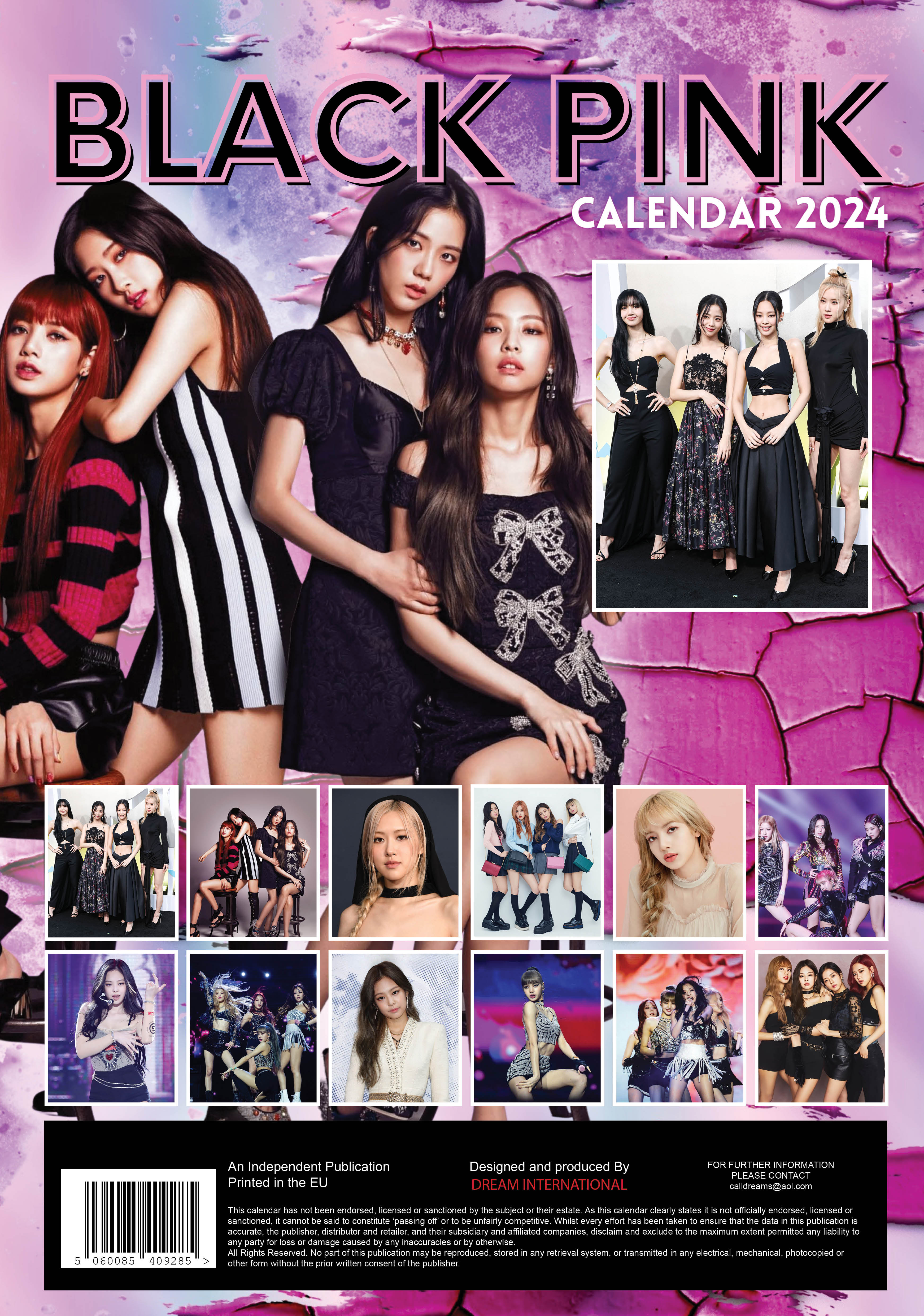 2024 Blackpink - A3 Wall Calendar  SOLD OUT