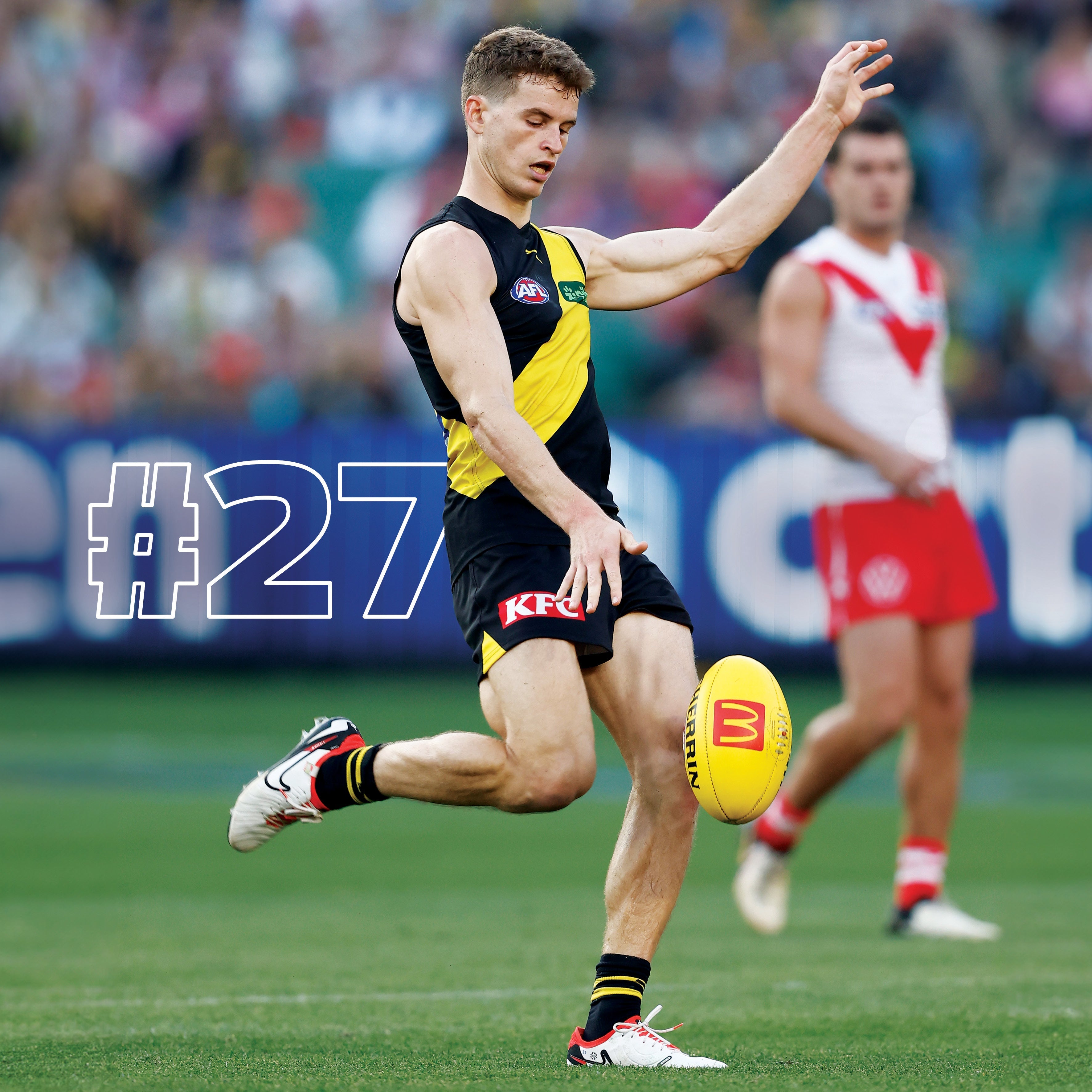 2025 AFL Richmond Tigers - Square Wall Calendar