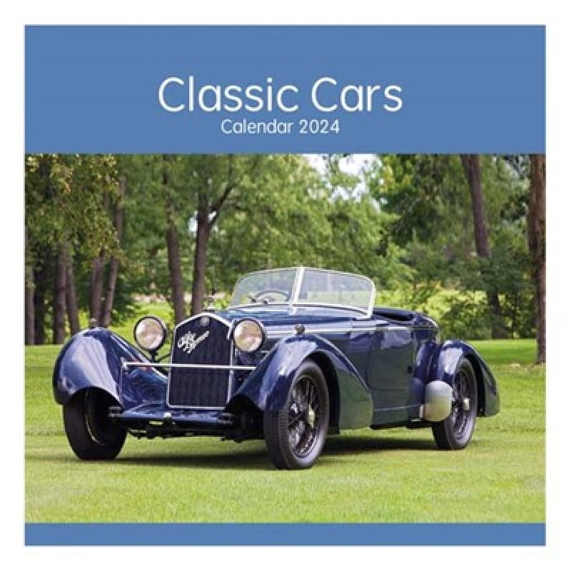 2024 Classic Cars (by tallon) - Square Wall Calendar  SOLD OUT