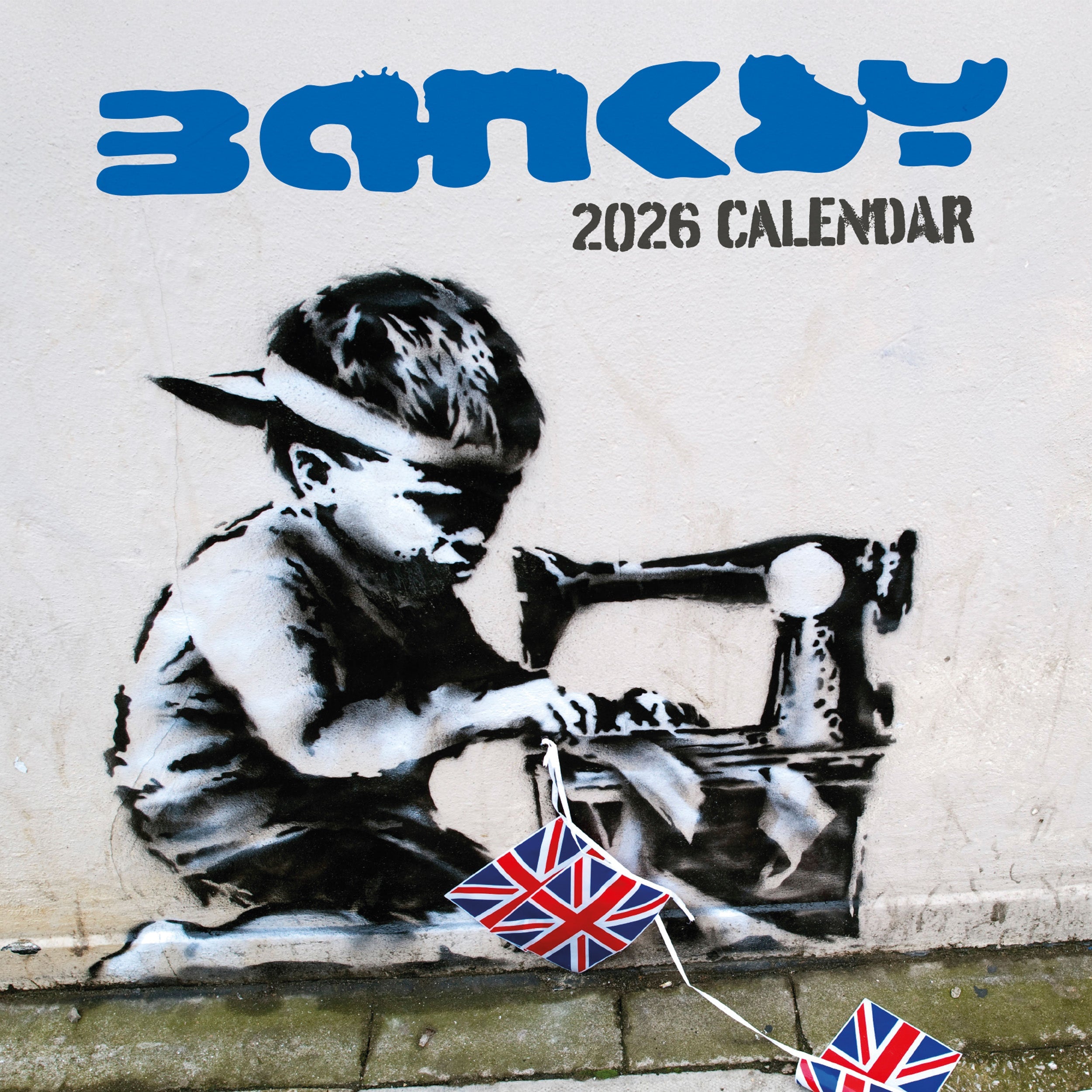 2026 Banksy - Square Wall Calendar