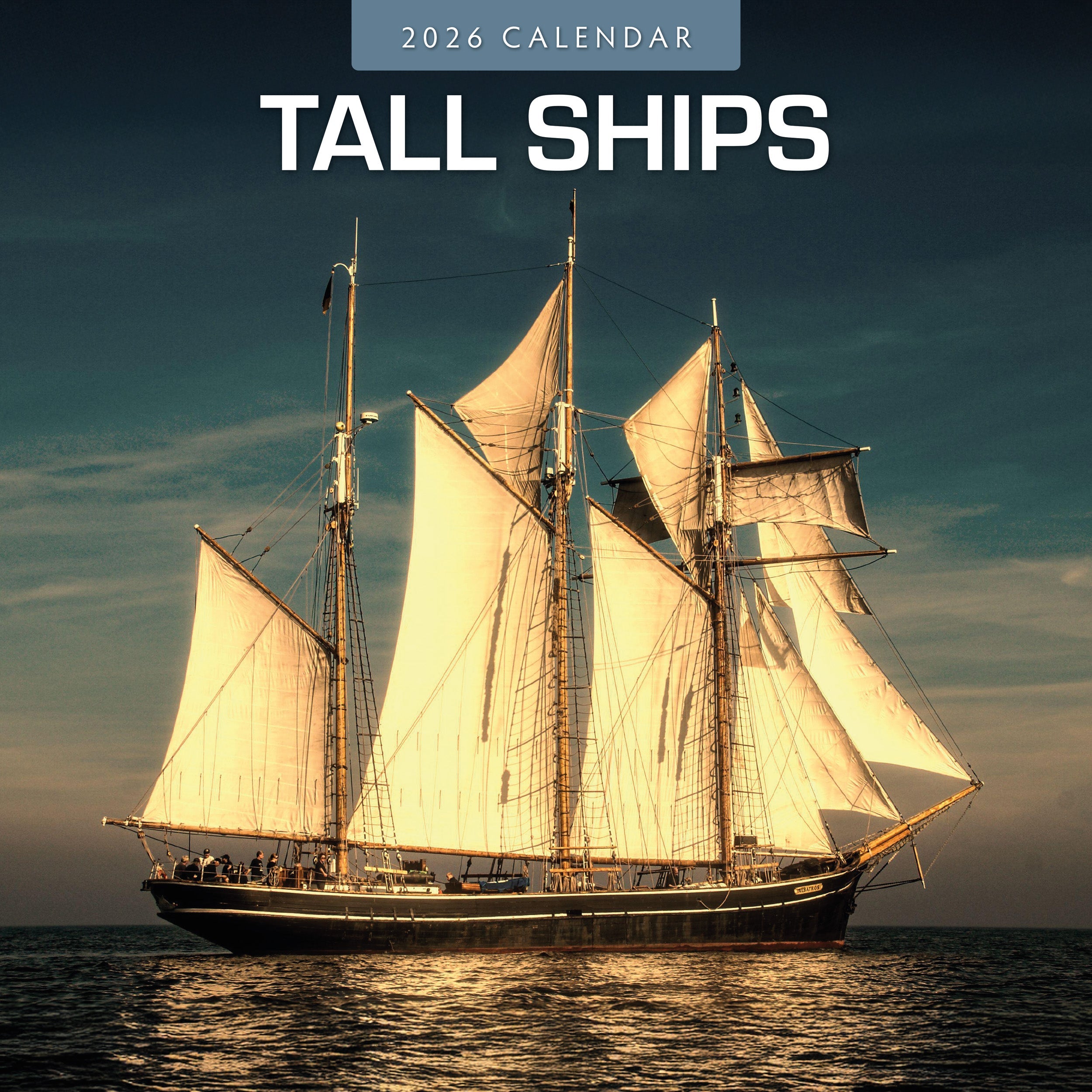 2026 Tall Ships - Square Wall Calendar