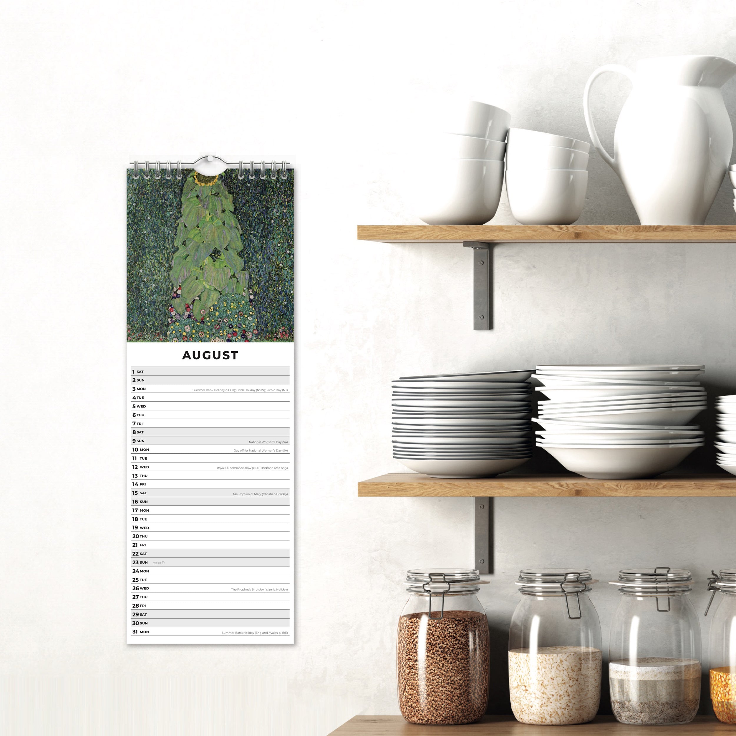 2026 Klimt - Slim Wall Calendar