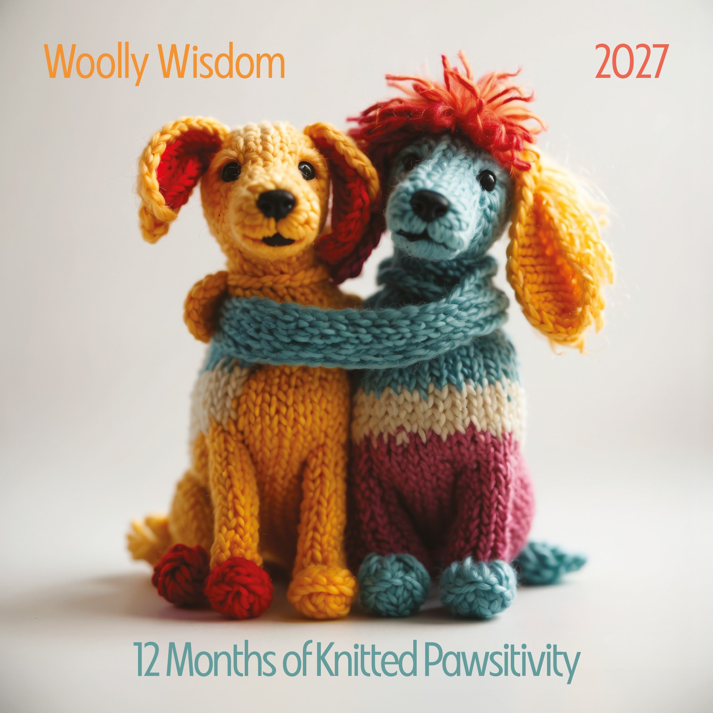 2027 Woolly Wisdom - Brilliantly Brave - Square Wall Calendar