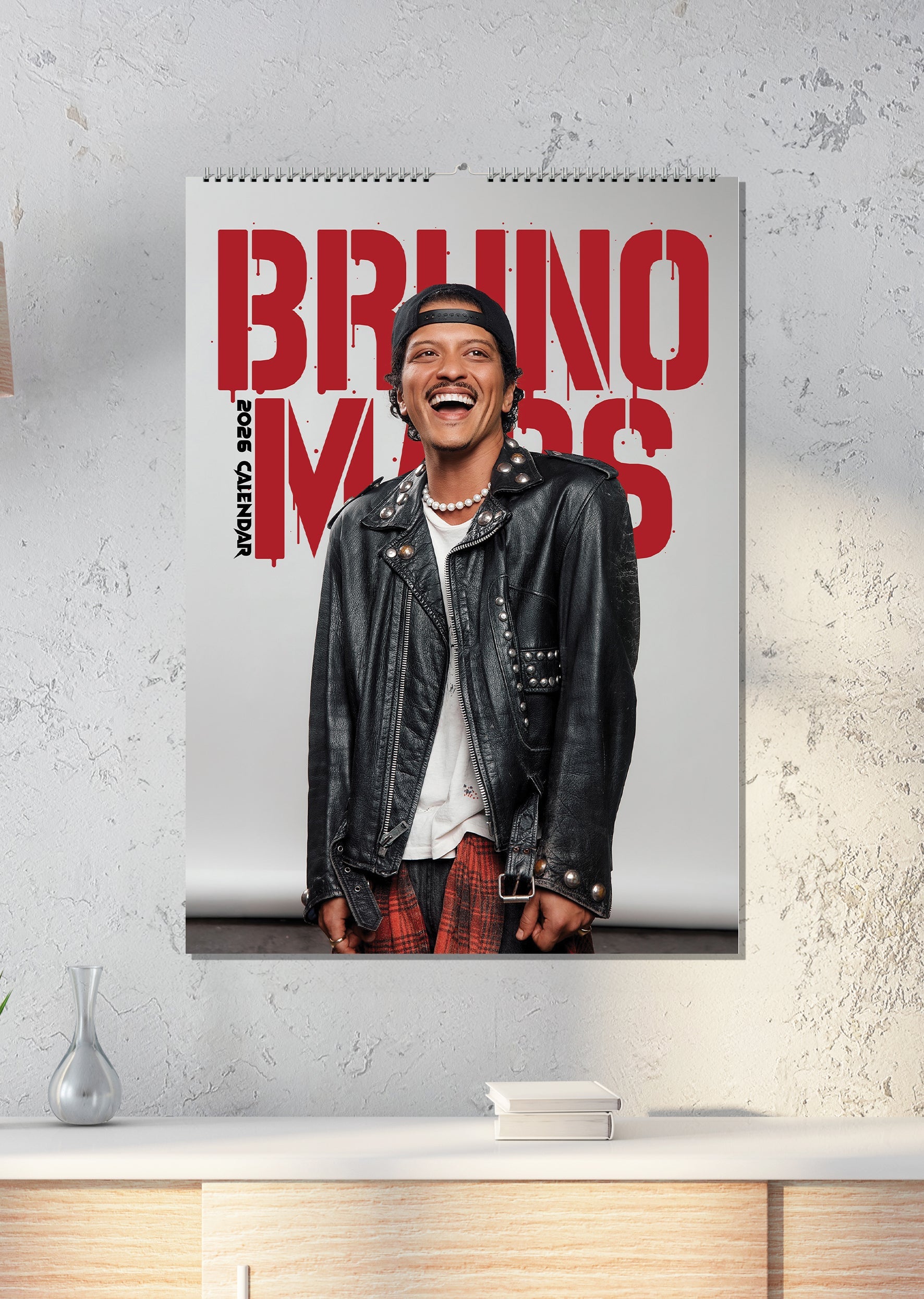 2026 Bruno Mars - A3 Wall Calendar