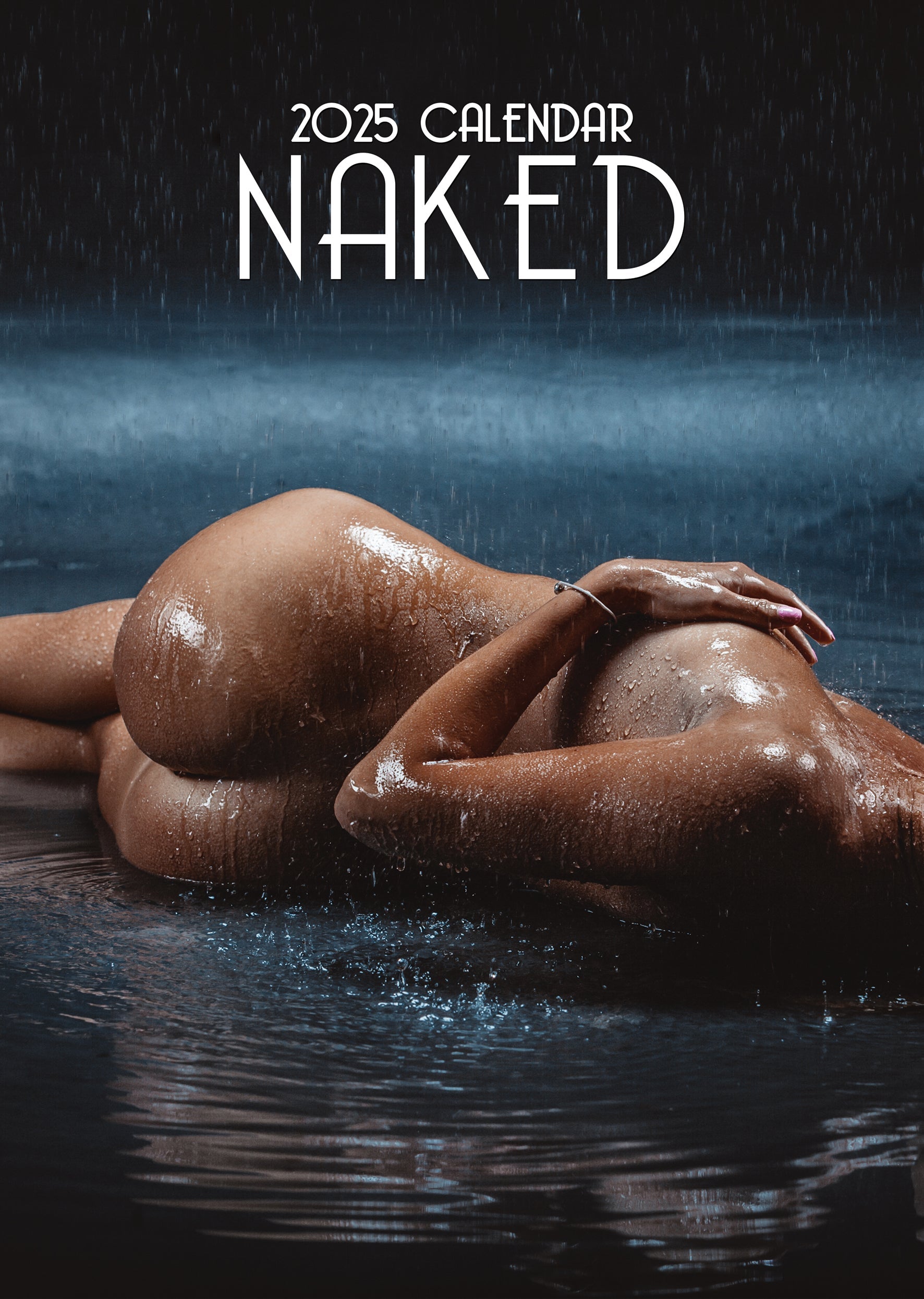 2025 Naked - A3 Wall Calendar