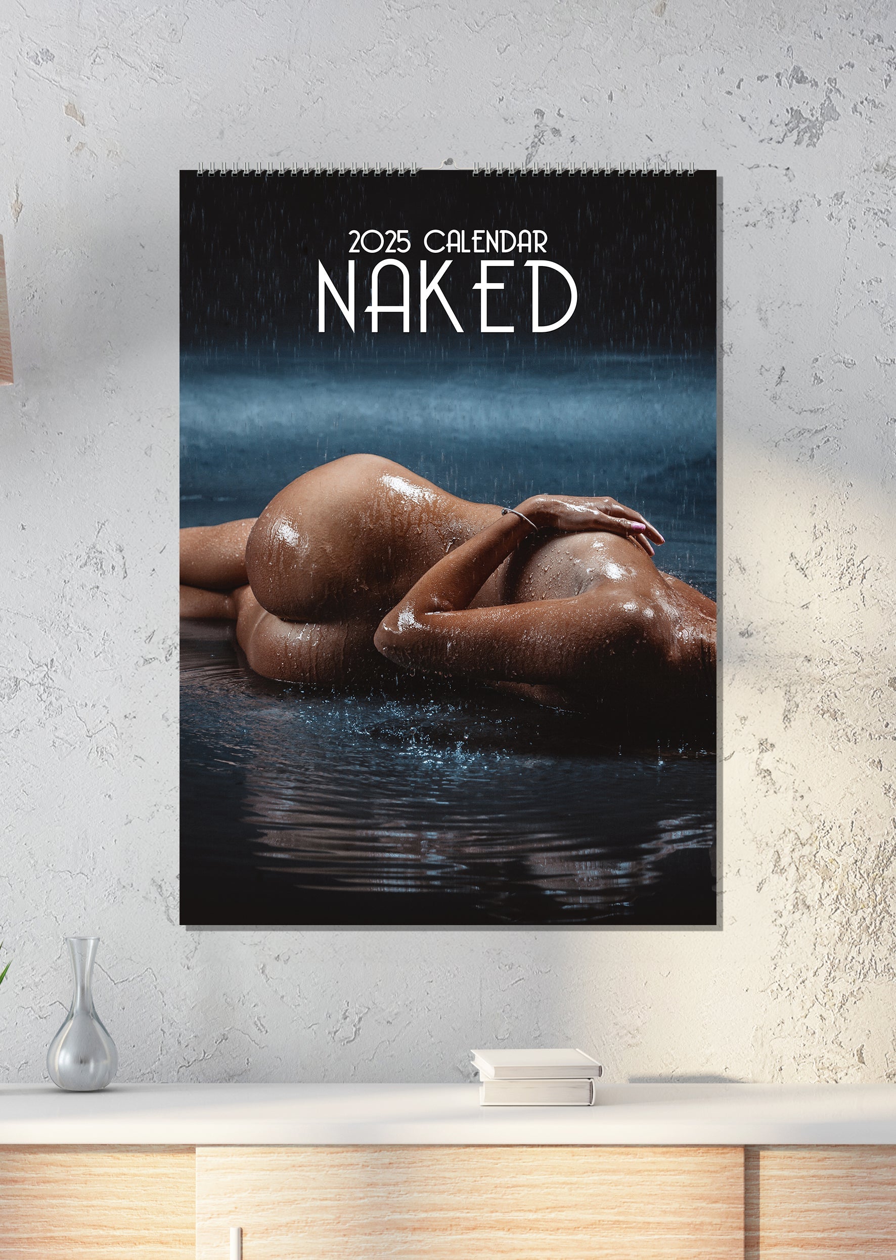 2025 Naked - A3 Wall Calendar