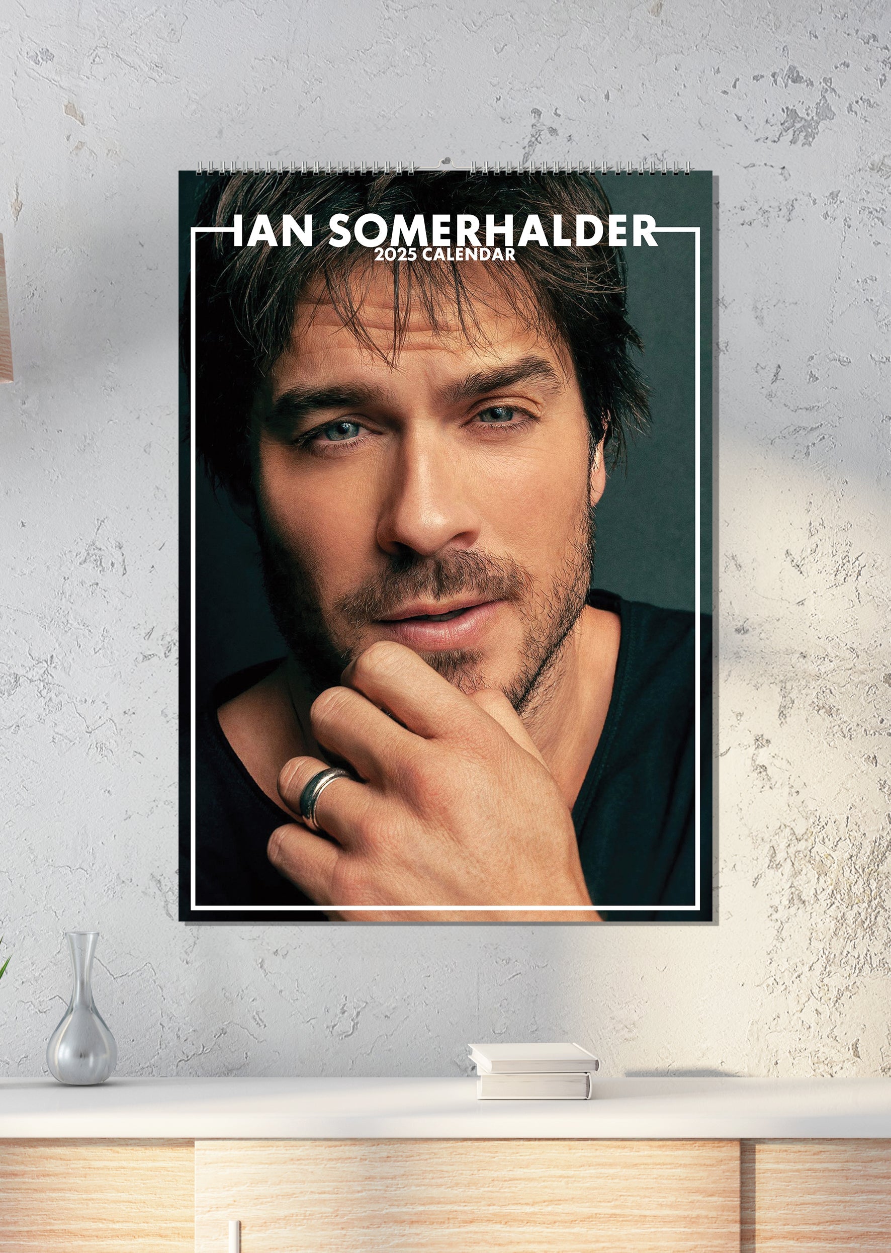 2025 Ian Somerhalder - A3 Wall Calendar