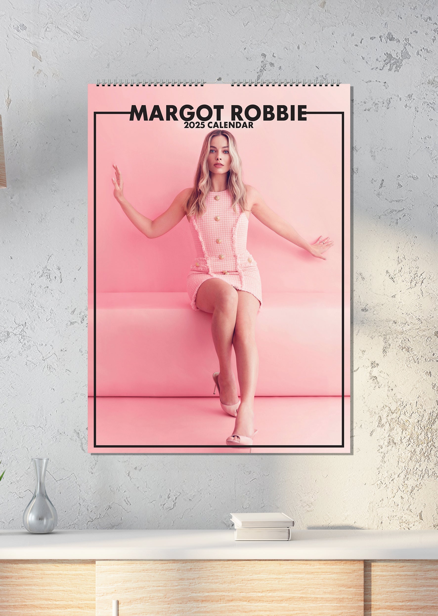 2025 Margot Robbie - A3 Wall Calendar