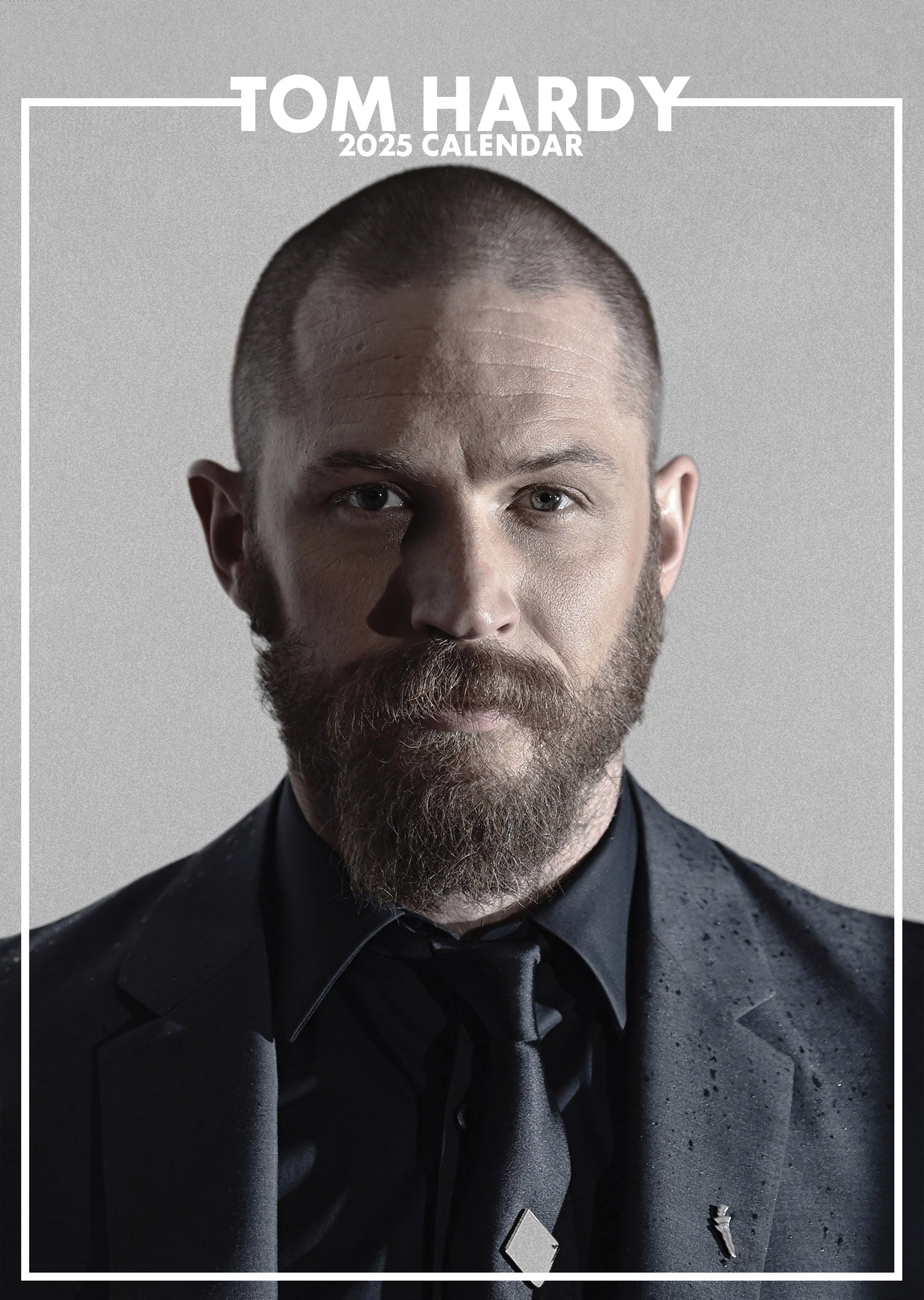 2025 Tom Hardy - A3 Wall Calendar