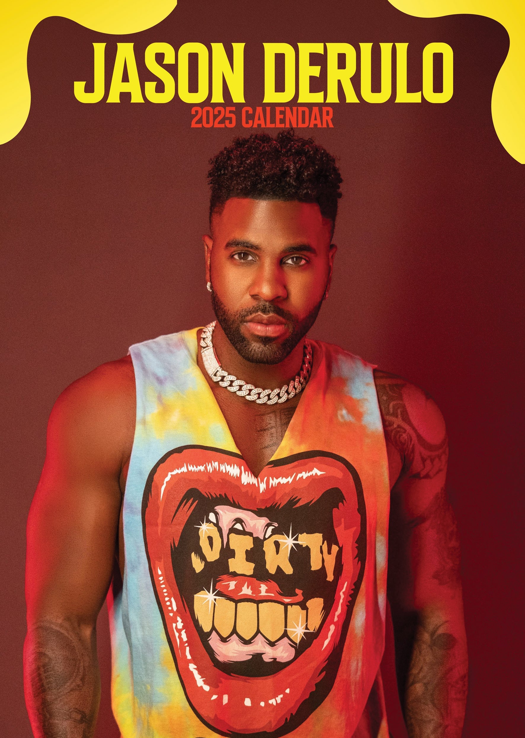 2025 Jason Derulo - A3 Wall Calendar