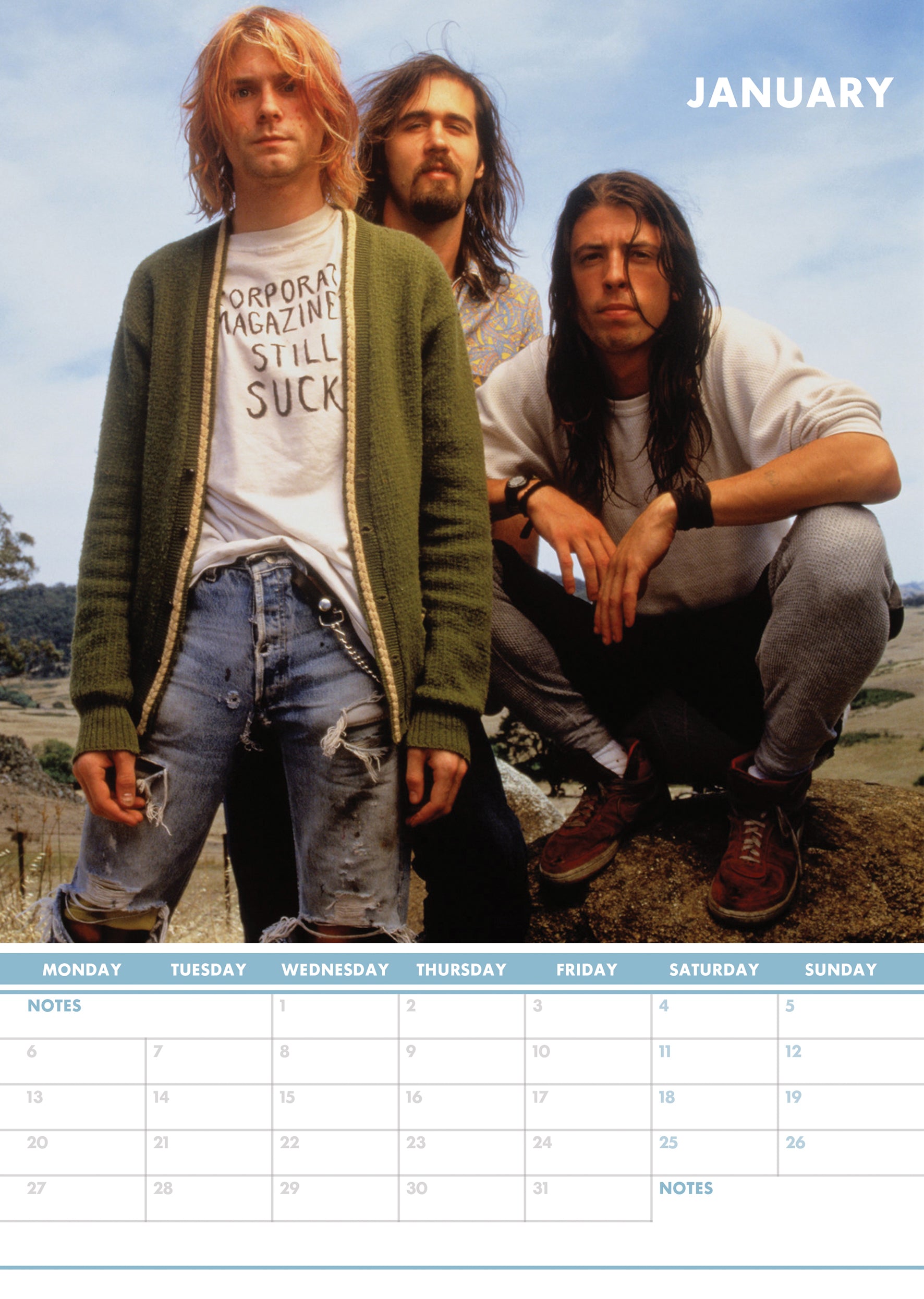 2025 Nirvana - A3 Wall Calendar