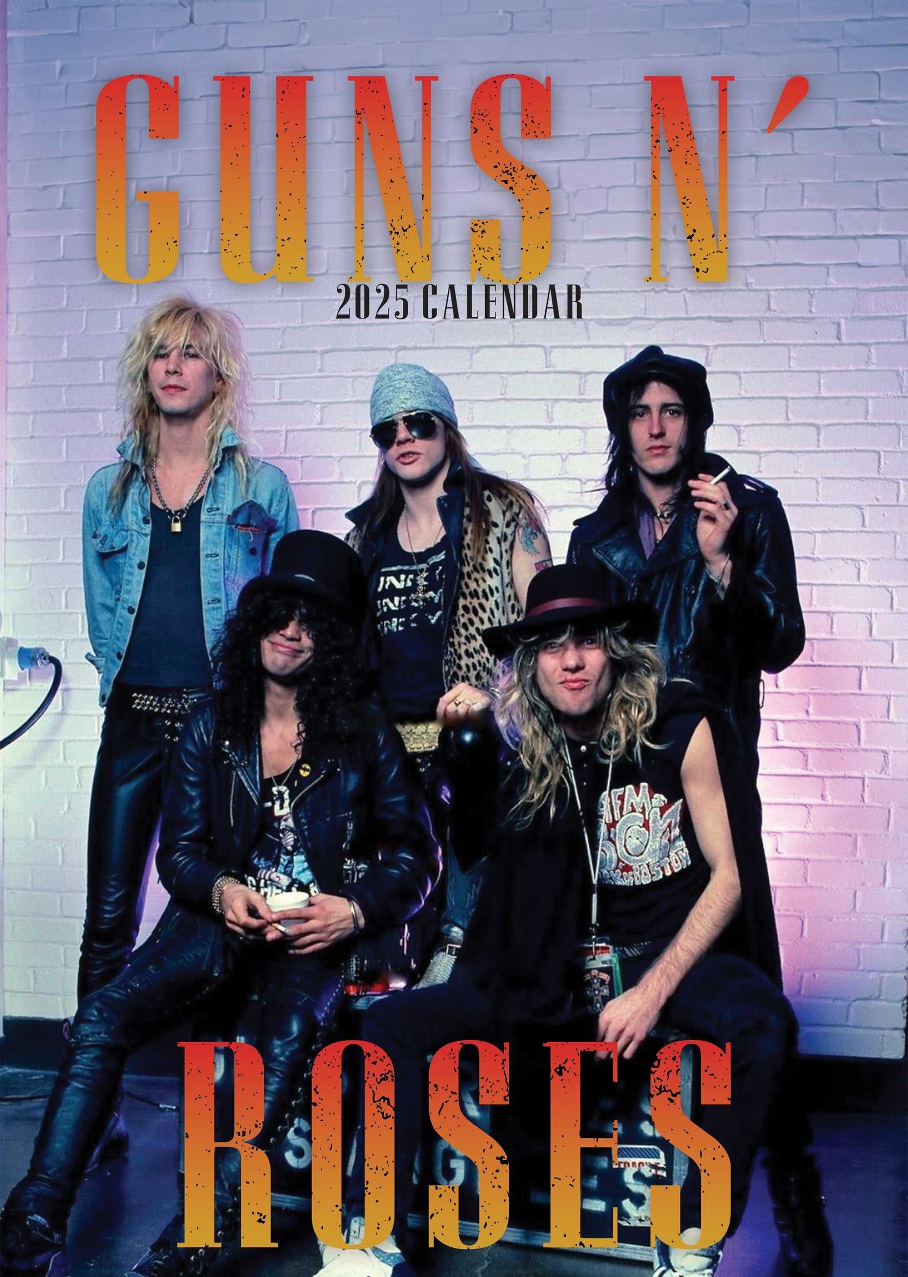 2025 Guns 'N' Roses - A3 Wall Calendar