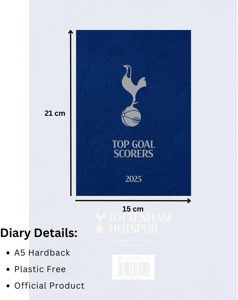 2025 Tottenham Hotspur FC - Weekly Diary/Planner