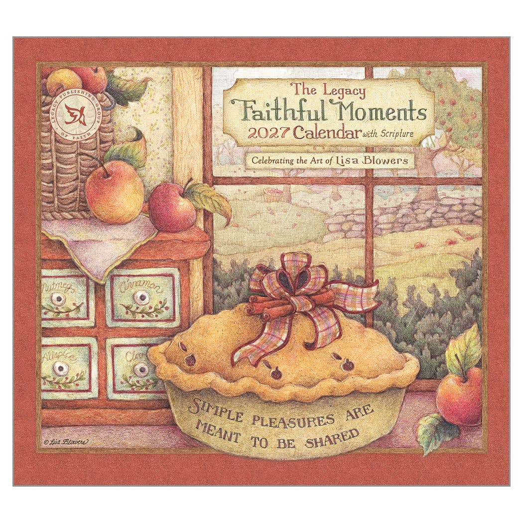 2027 Faithful Moments - Scripture - Deluxe Wall Calendar