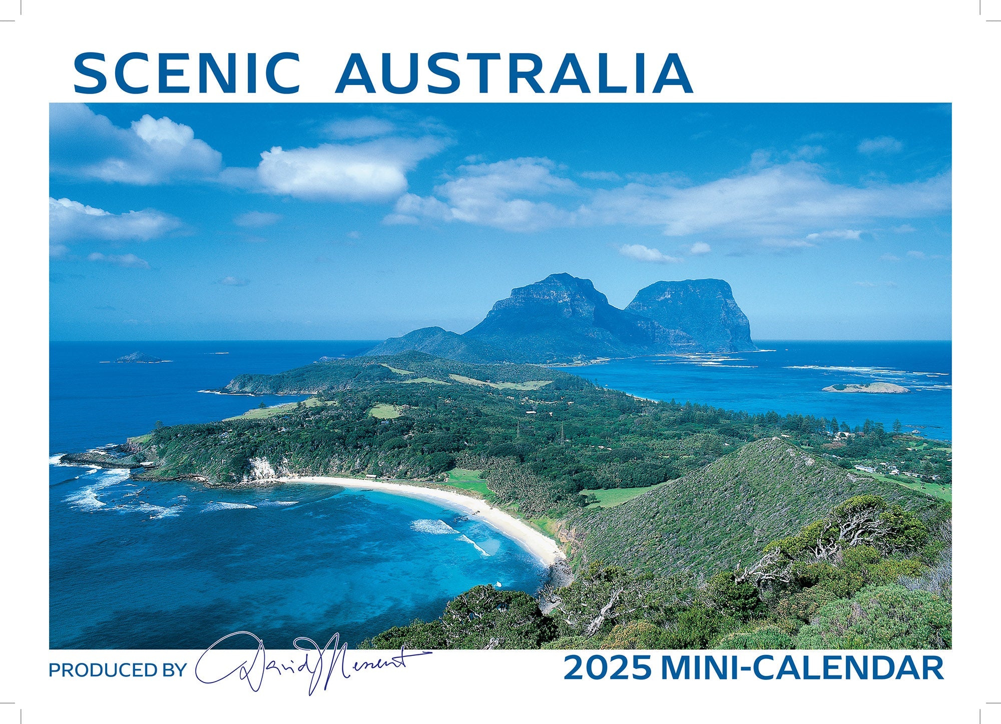 2025 Mini Scenic Australia By David Messent - Mini Pocket Calendar