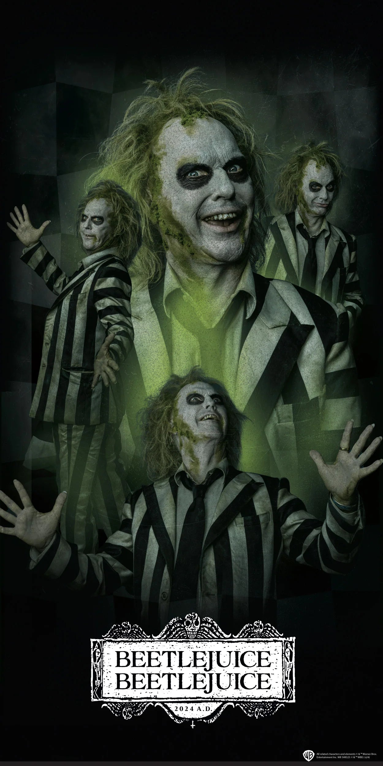 2025 Beetlejuice 2 Movie - Square Wall Calendar