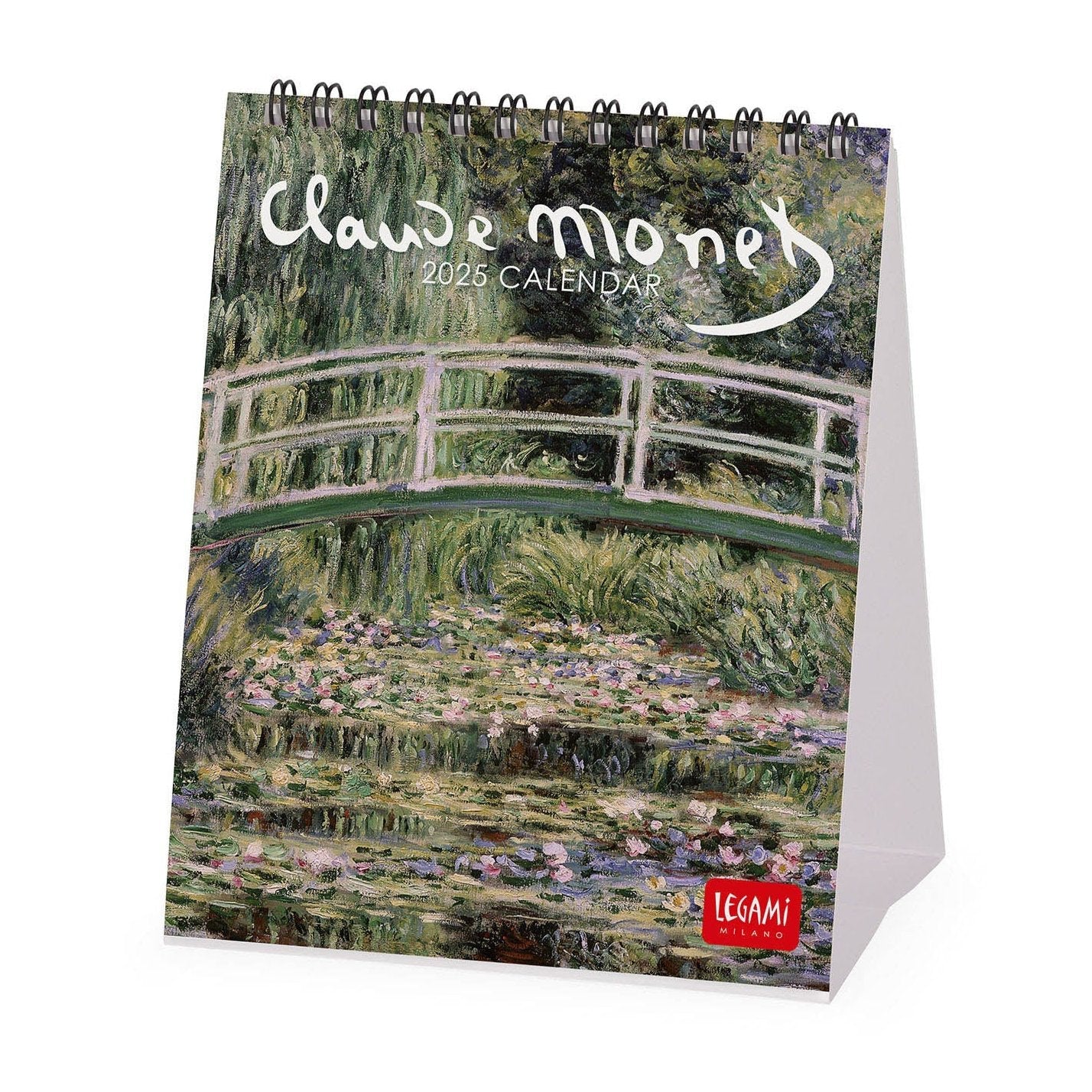 2025 Claude Monet by Legami - Desk Easel Calendar