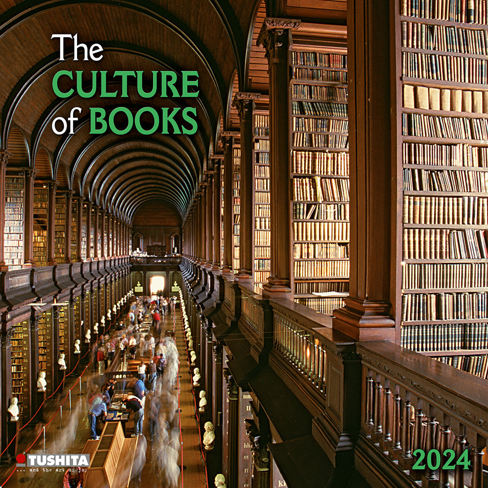 2024 The Culture of Books - Square Wall Calendar  SOLD OUT