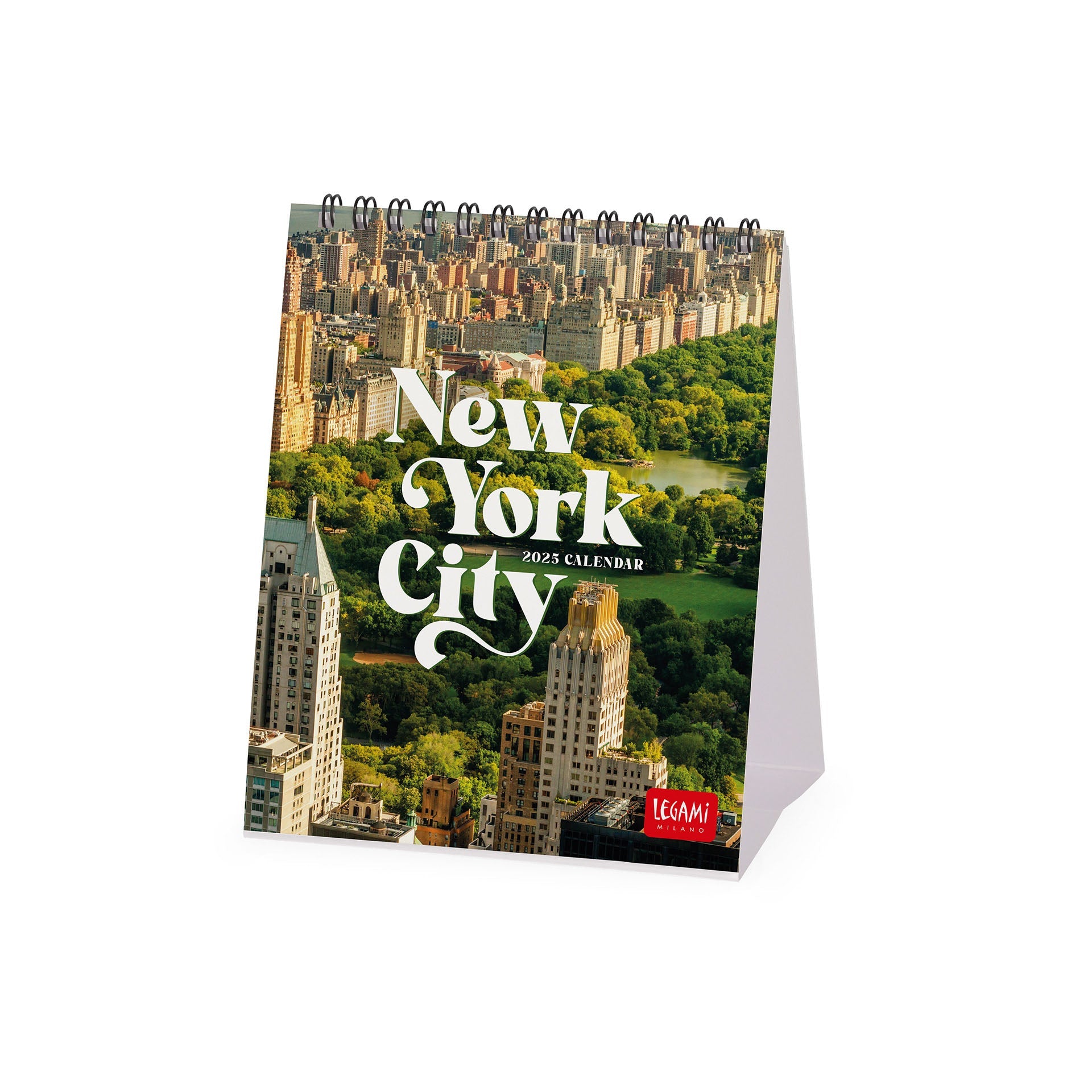 2025 New York by Legami - Desk Easel Calendar