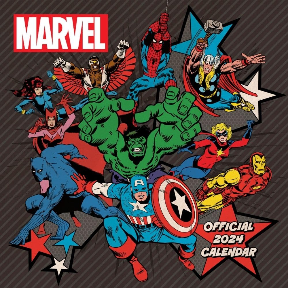 2024 Marvel Comics - Square Wall Calendar  SOLD OUT