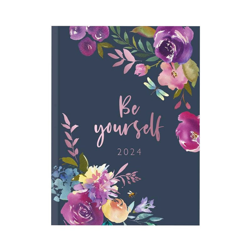 2024 Blue Vintage Floral - Weekly Diary/Planner  SOLD OUT