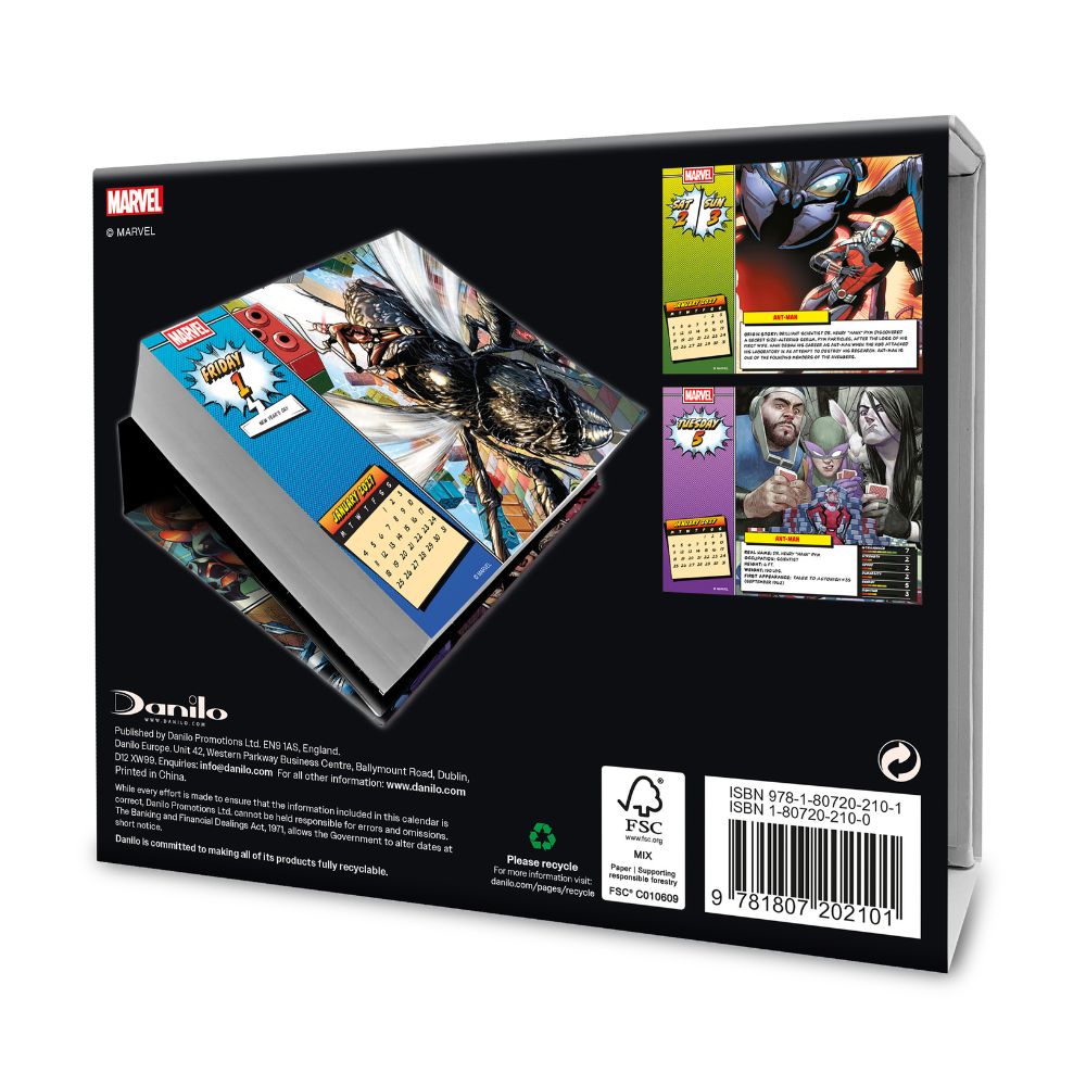 2027 Marvel - Daily Boxed Page-A-Day Calendar - product image 4