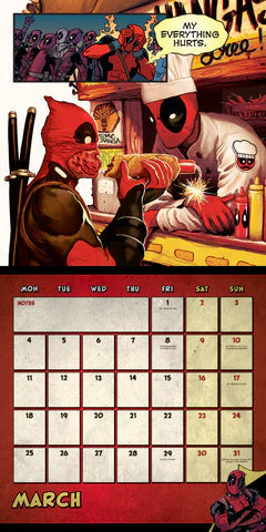 2024 Deadpool - Square Wall Calendar  SOLD OUT