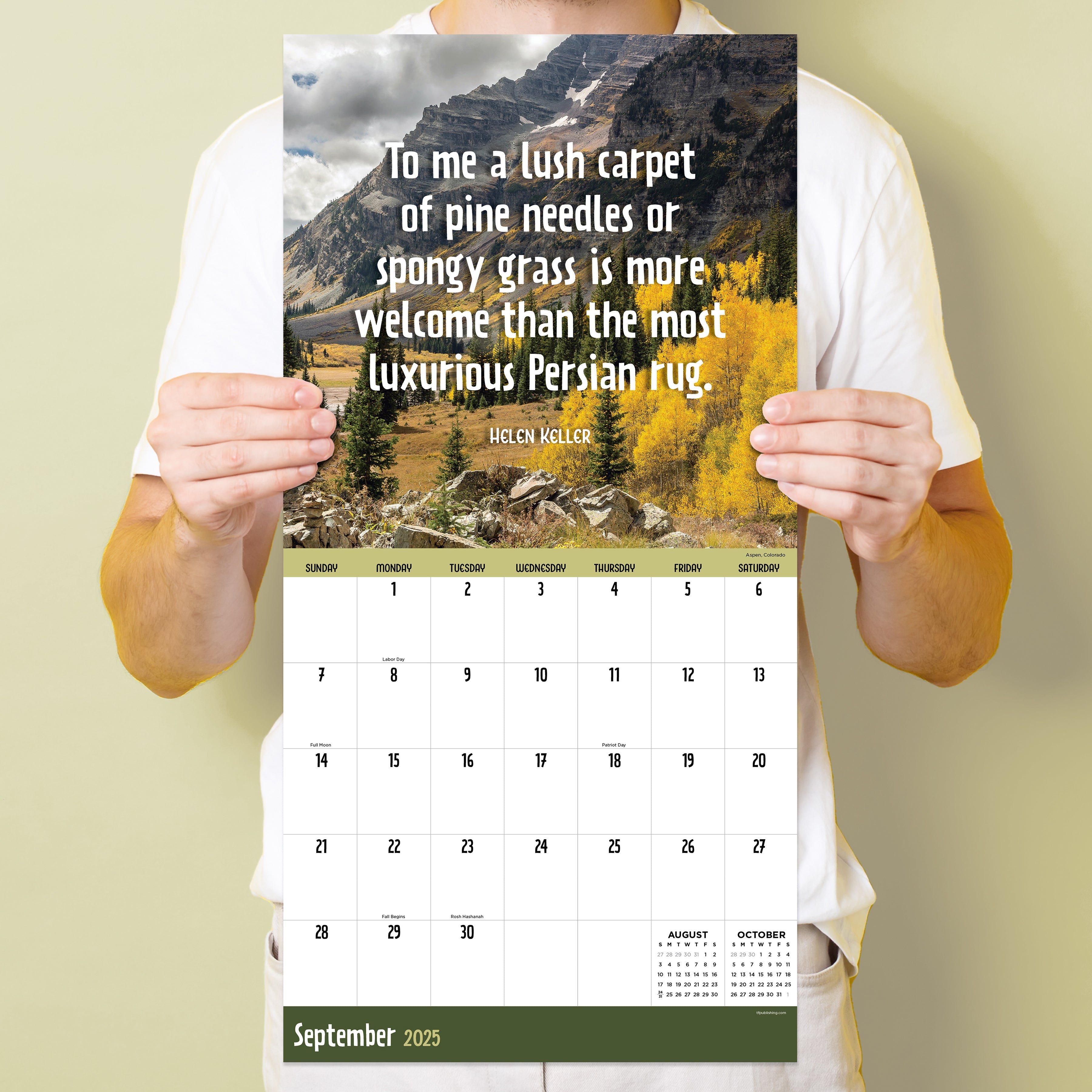 2025 Great Outdoors - Square Wall Calendar