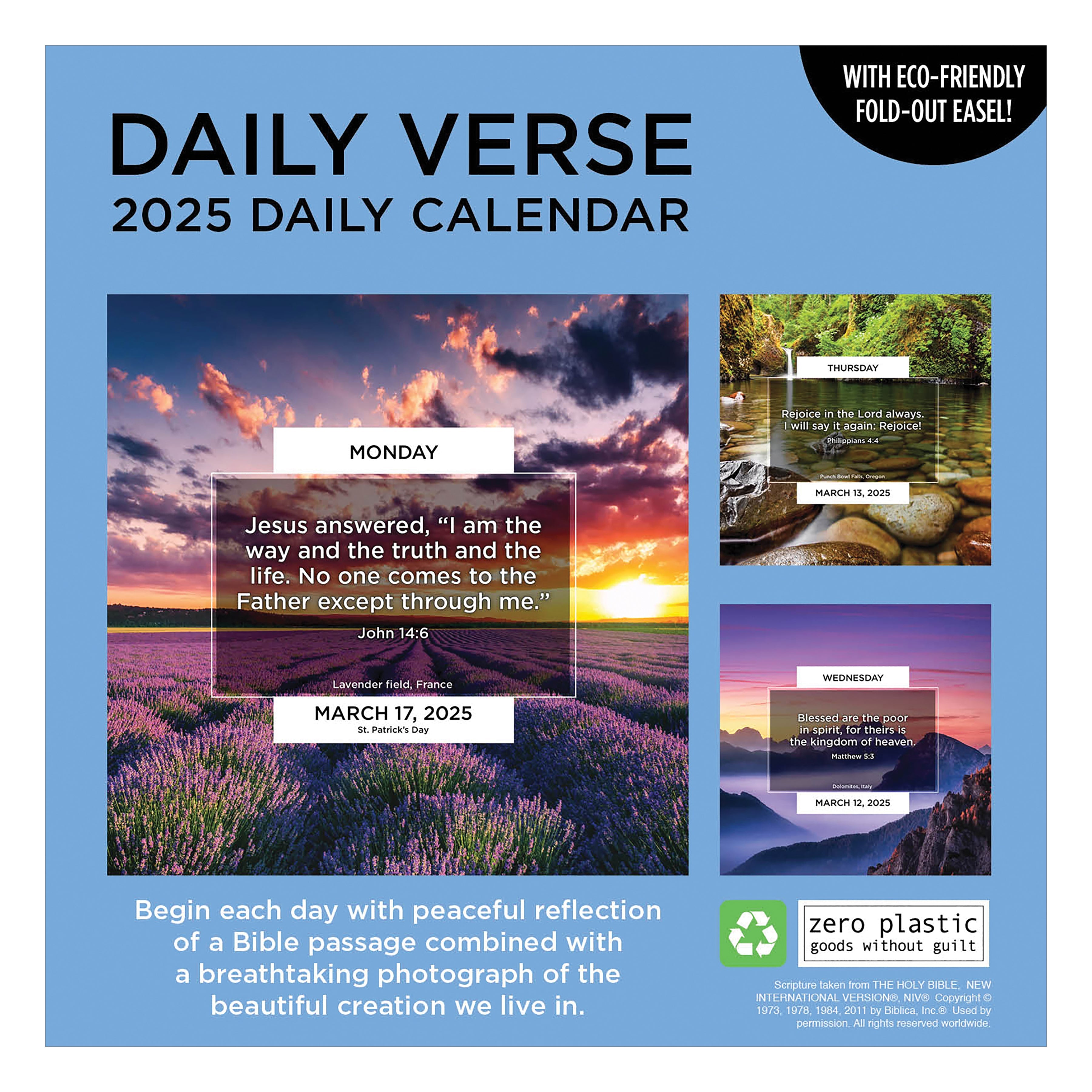 2025 Daily Verse - Daily Boxed Page-A-Day Calendar