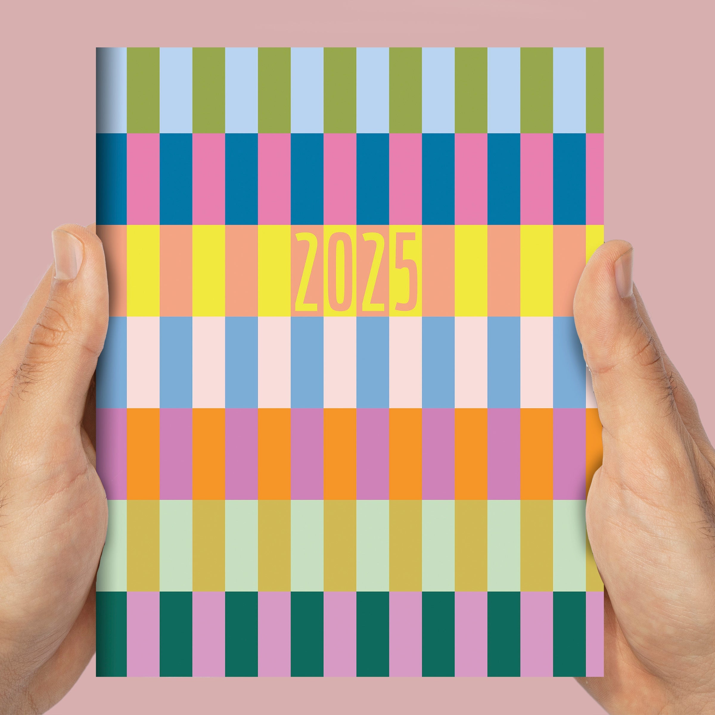 2025 Color Stacks - Medium Monthly Diary/Planner