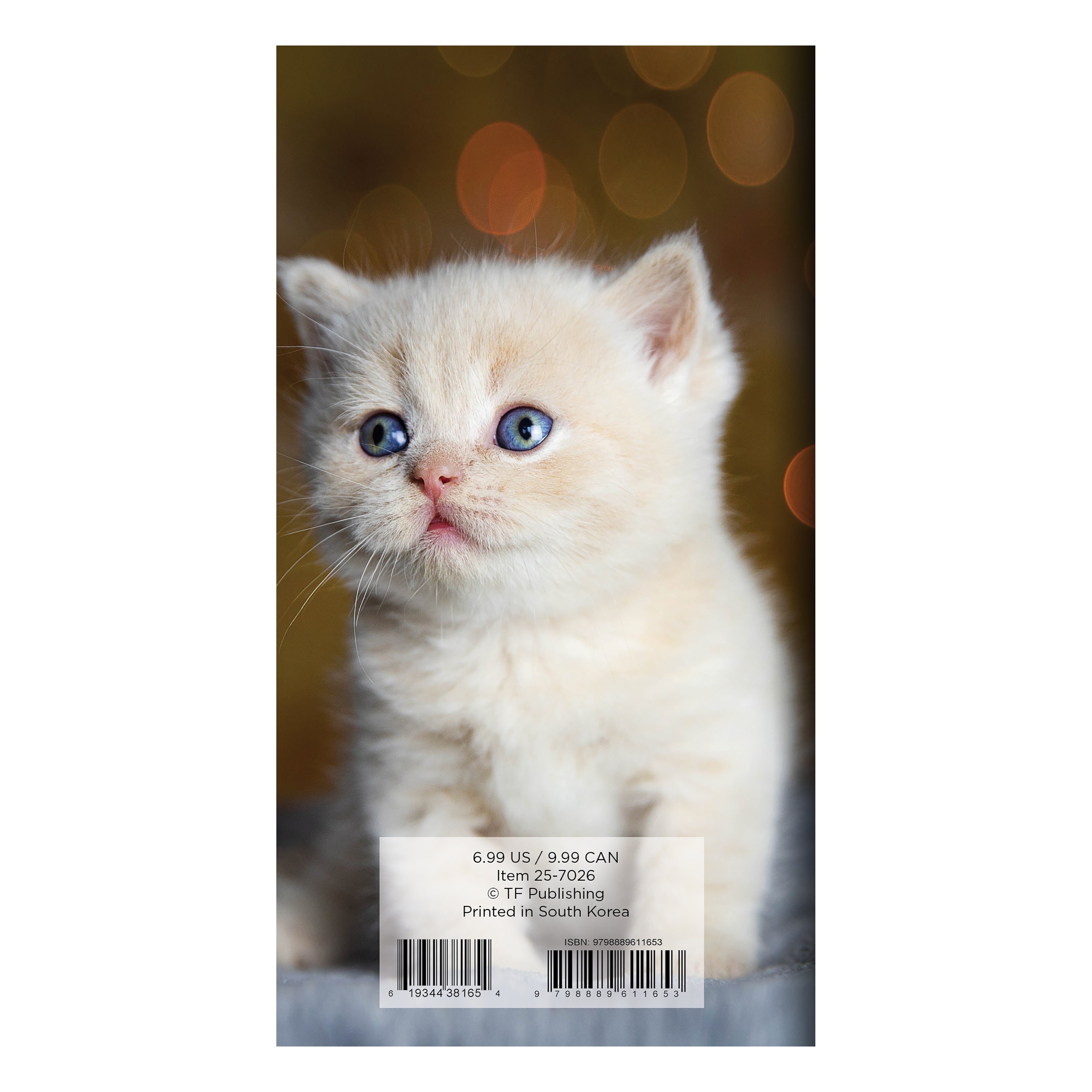 2025-2026 Kitten - Small Monthly Pocket Diary/Planner